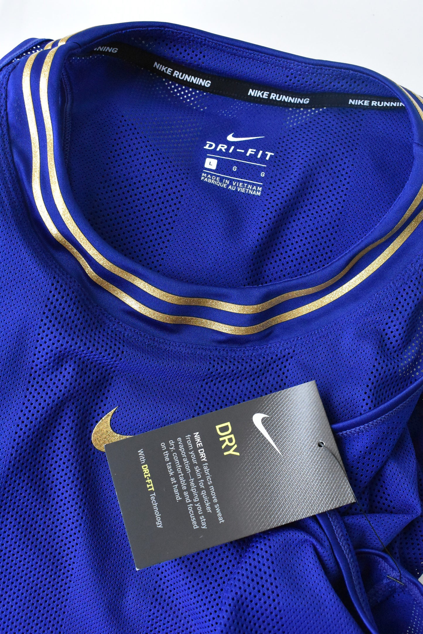 Nike running singlet, NWT, size L