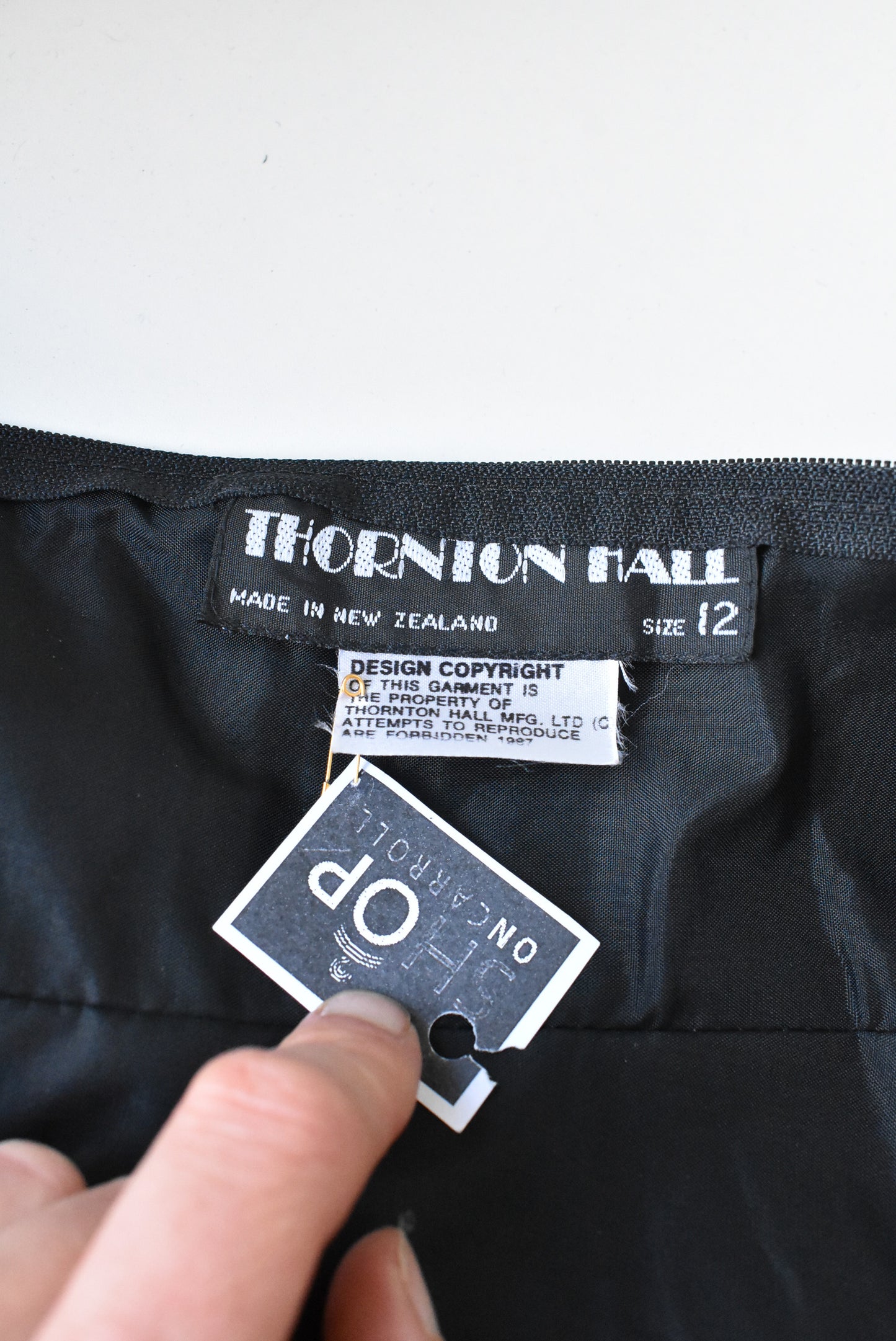 Thornton Hall retro green dress, size 12