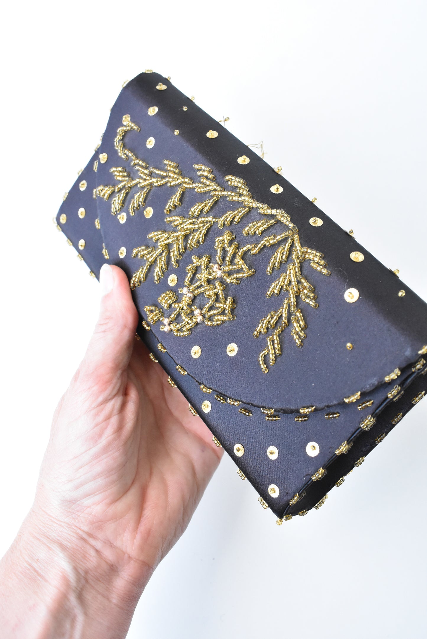Handmade beaded purse