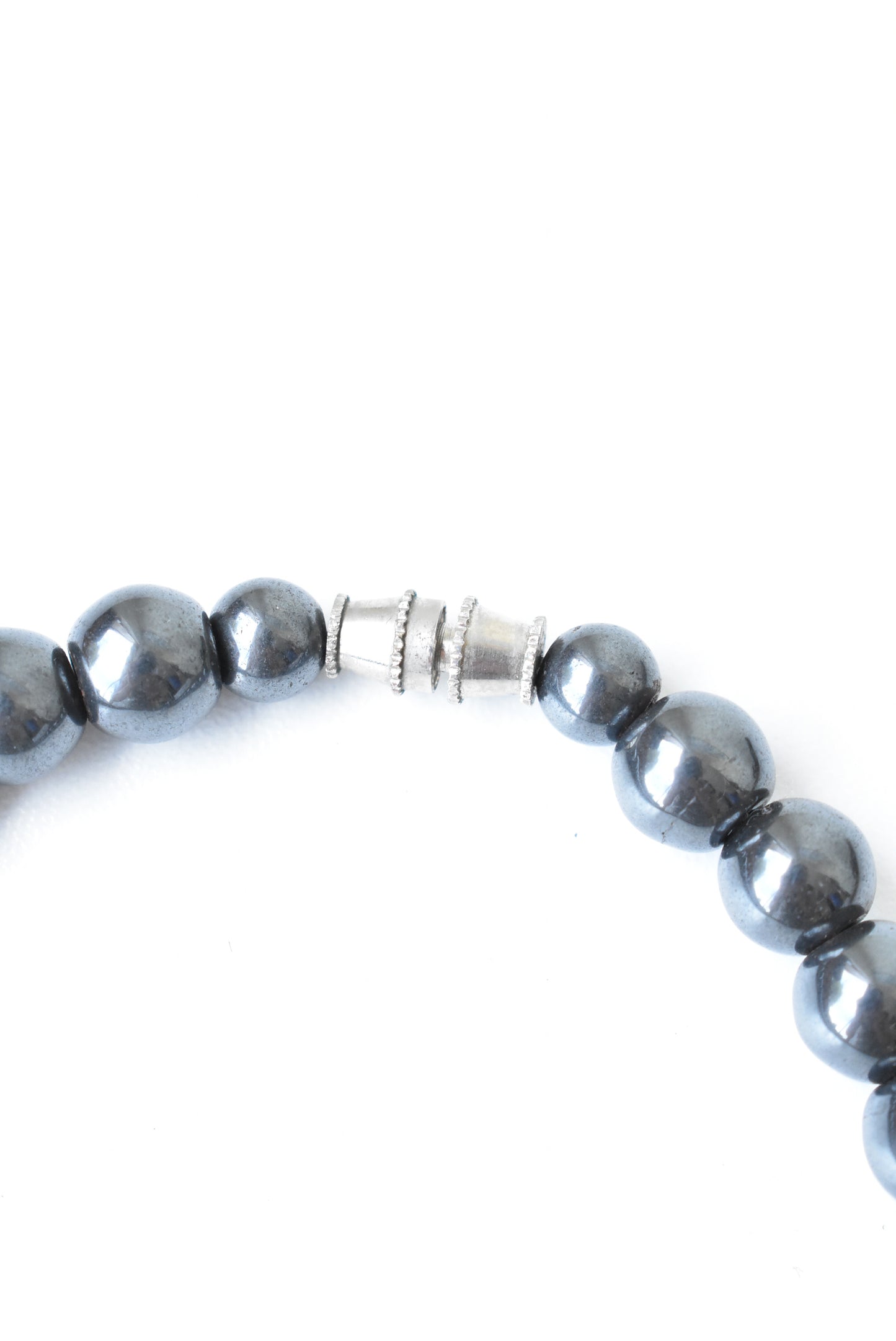 Black beaded necklace