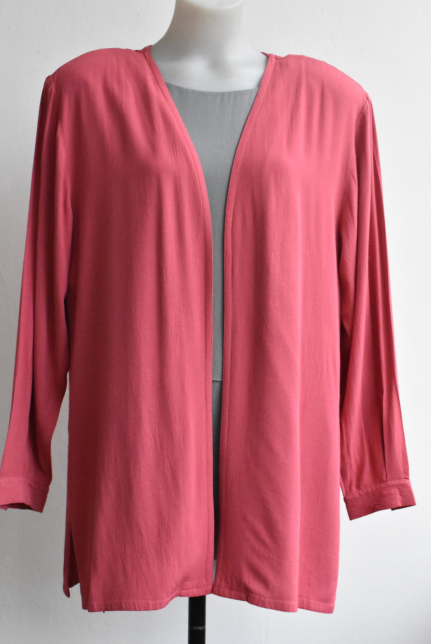 Jane Daniels open front shirt, 12
