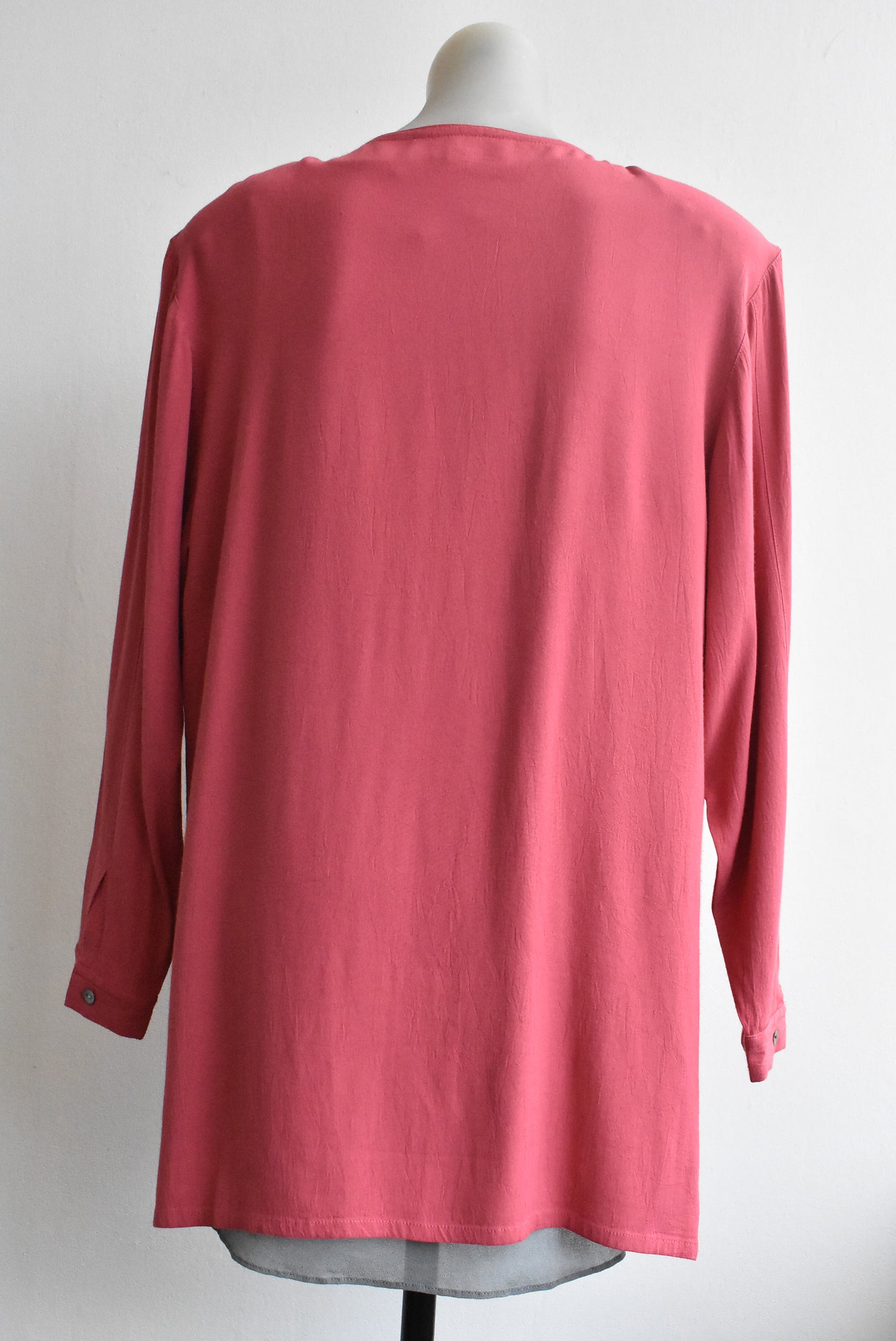 Jane Daniels open front shirt, 12