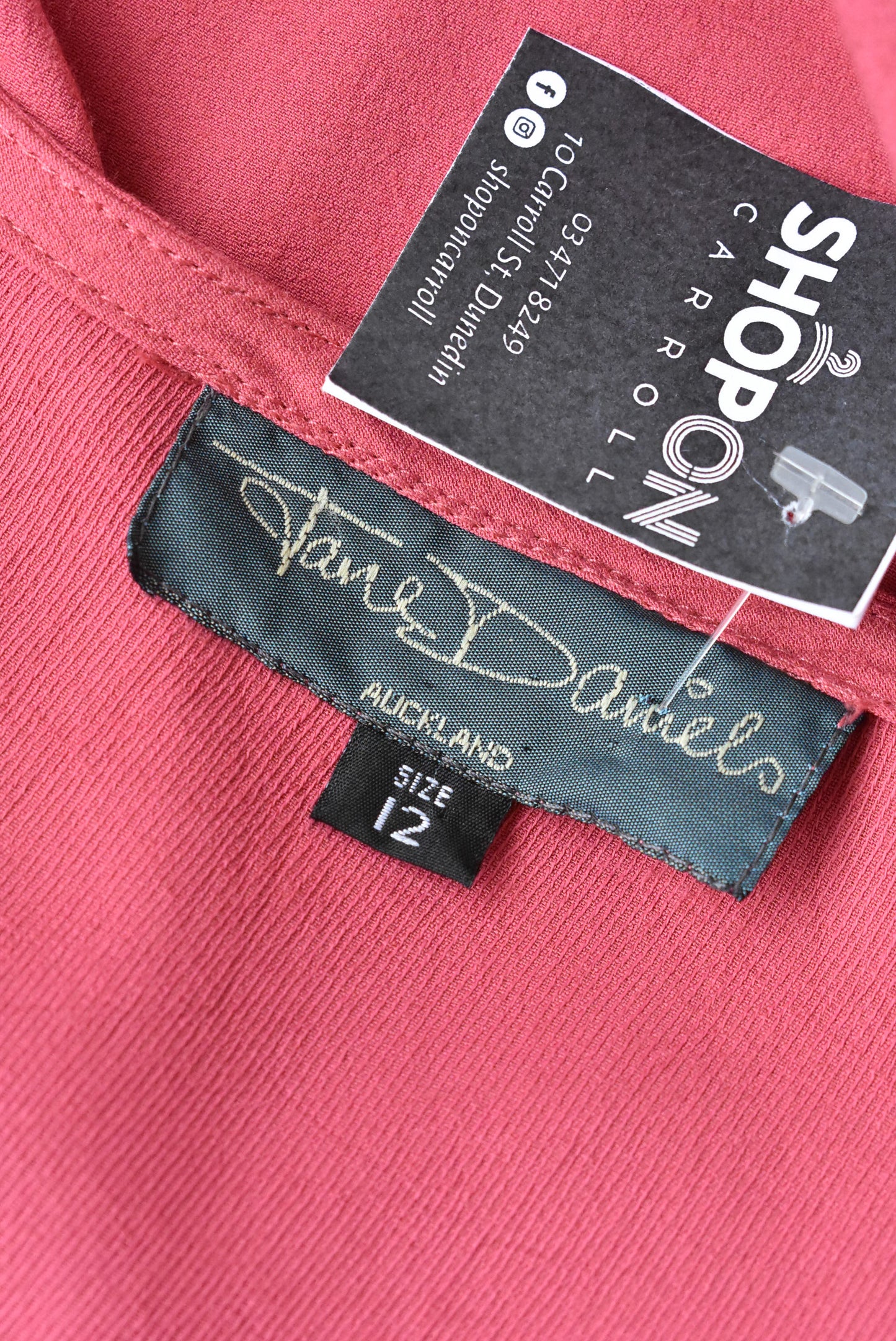 Jane Daniels open front shirt, 12