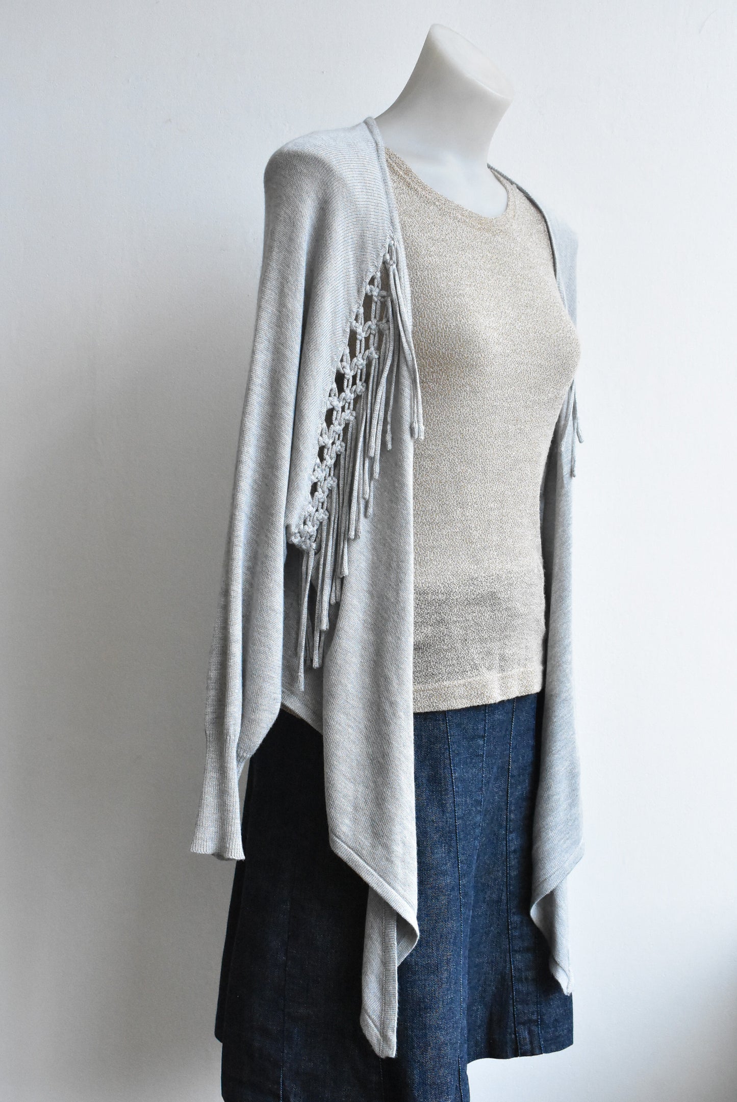 Atmosphere tasseled cardigan, 14