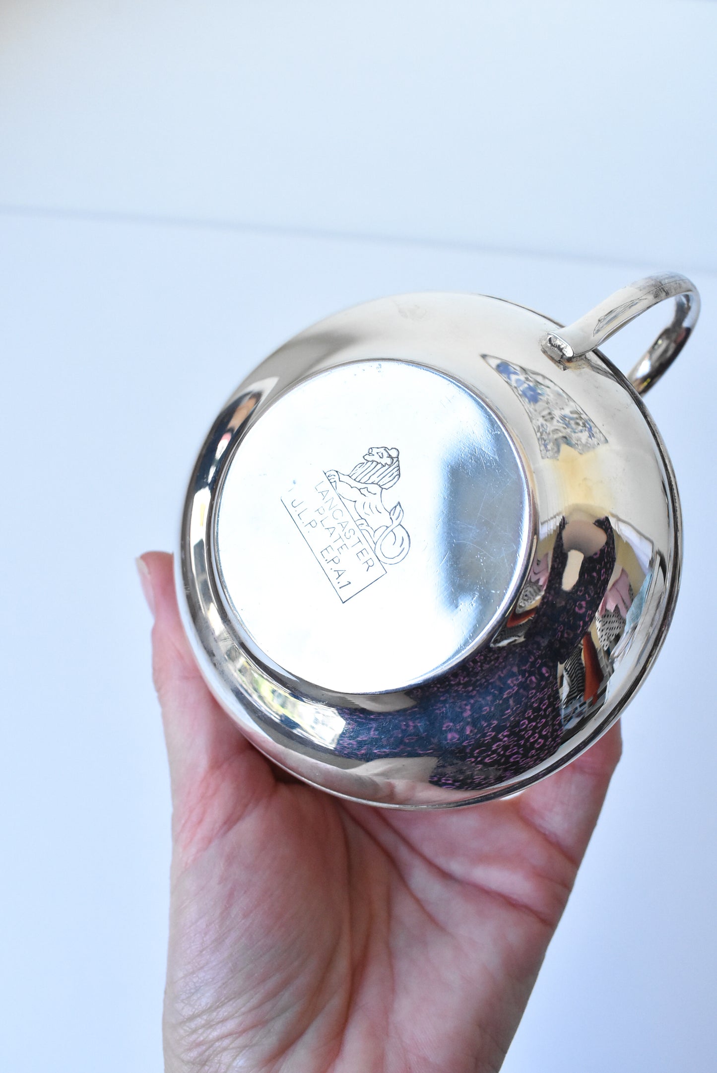 Vintage Lancaster electroplated silver tea set