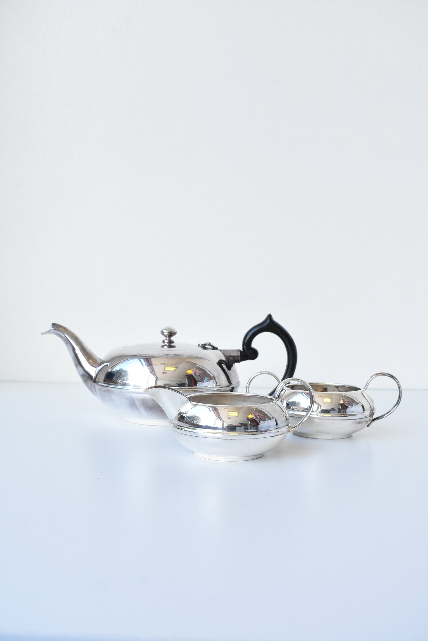 Vintage Lancaster electroplated silver tea set