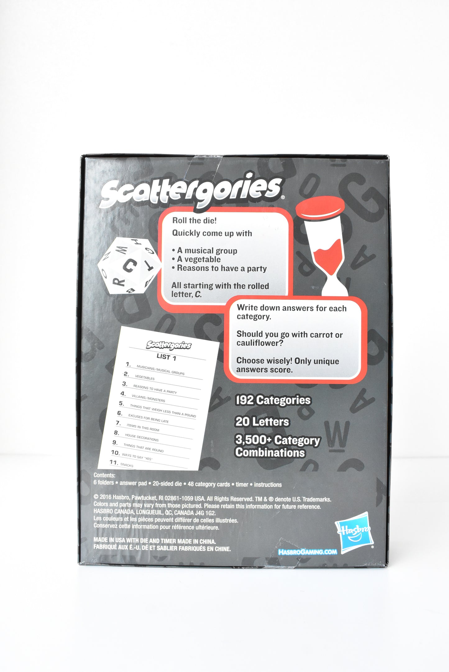 Scattergories