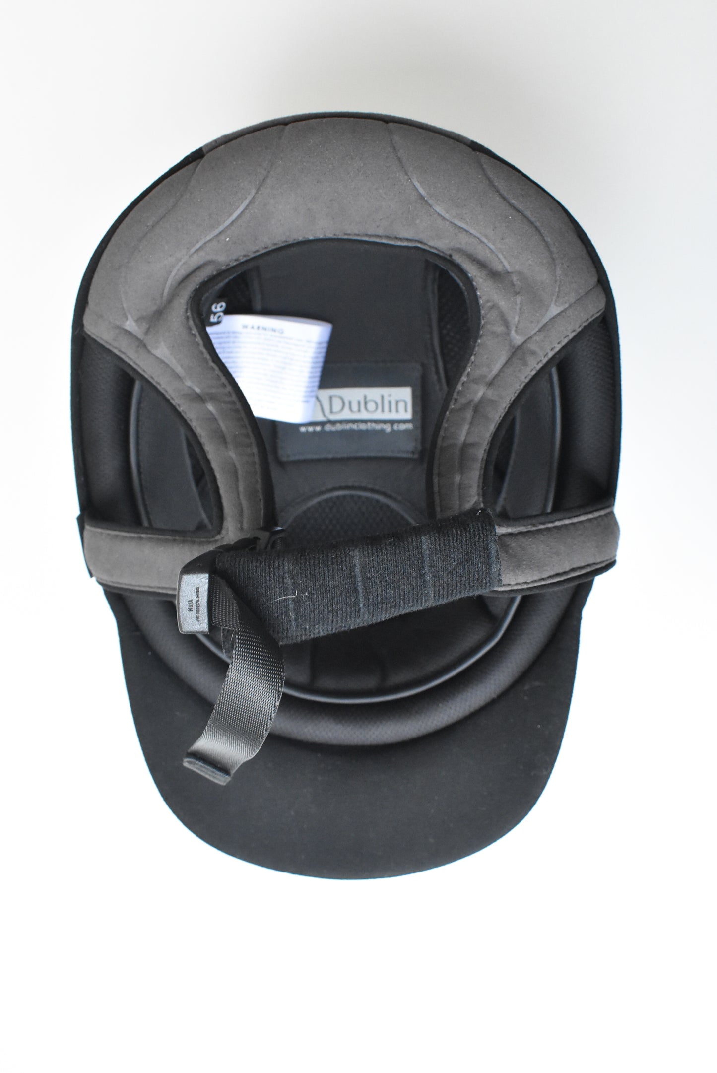 Dublin Silverline 2 Tone equestrian helmet (size 56)