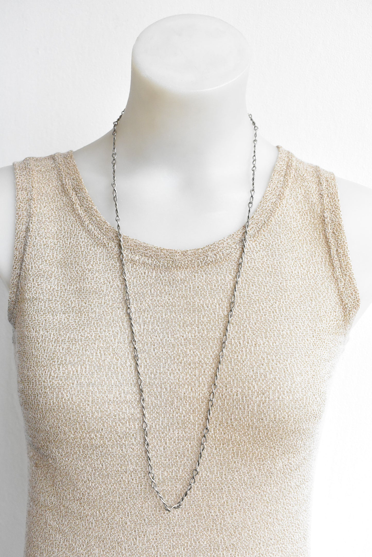 Long chain necklace