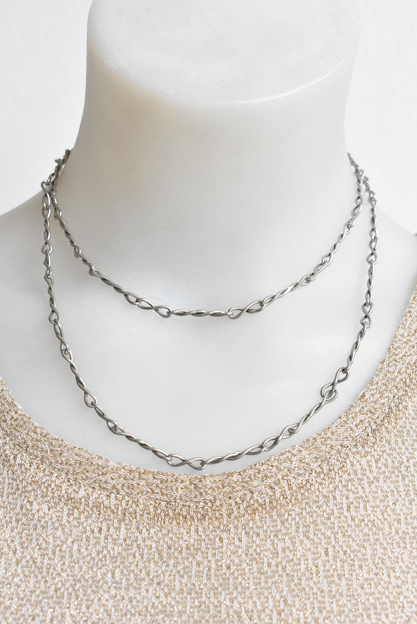 Long chain necklace