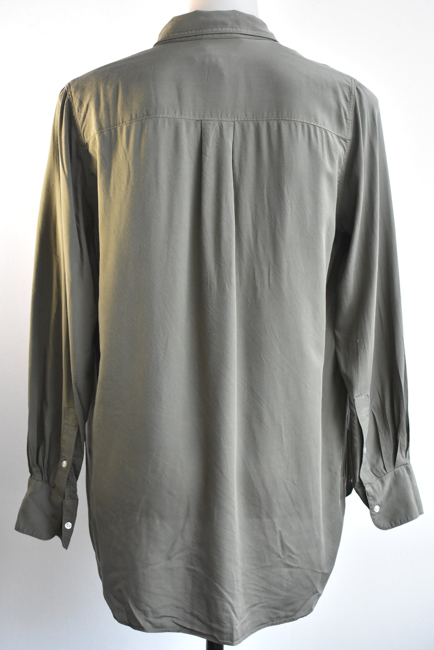 Country Road oversized khaki shirt, size XS