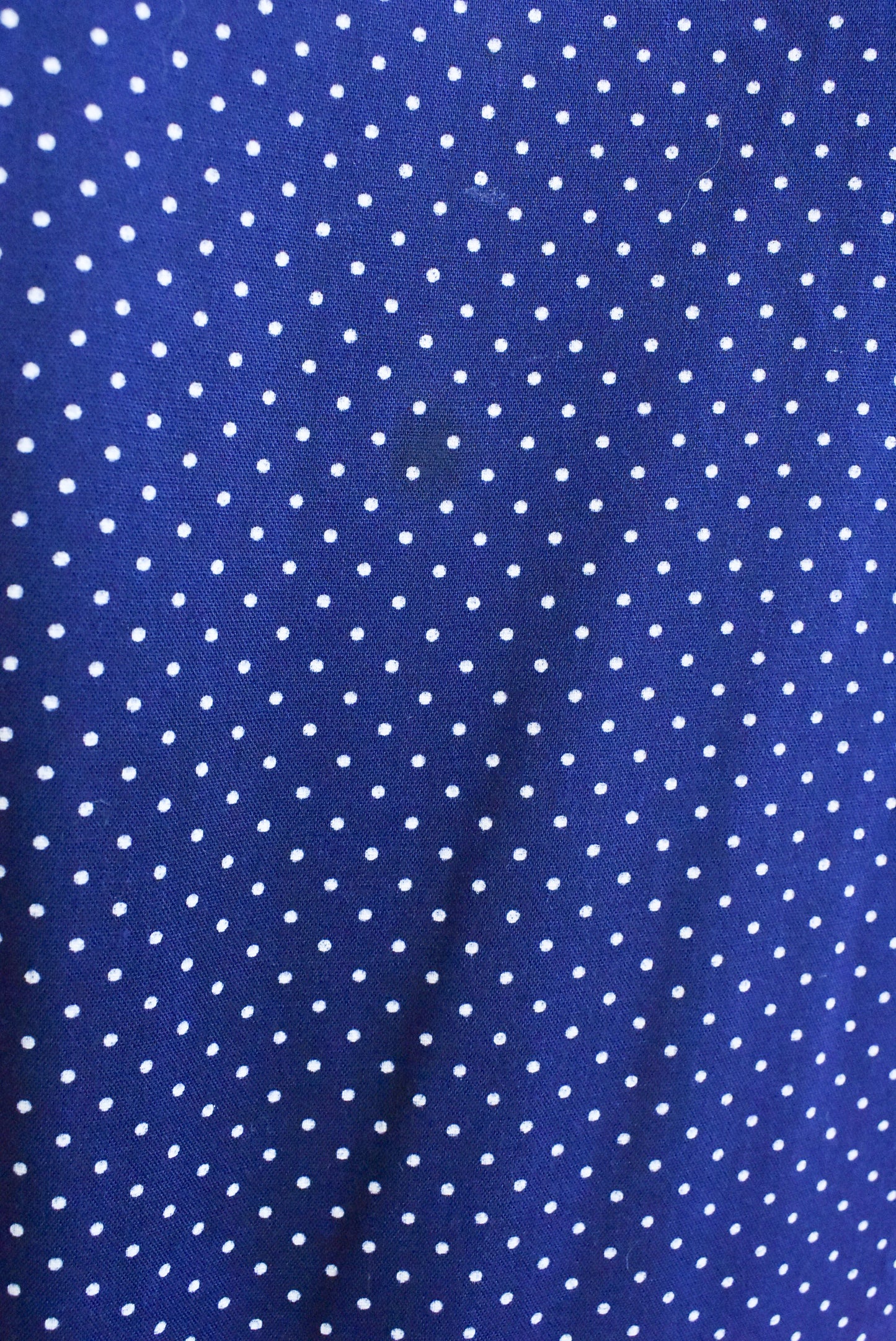 Edward & Emma retro navy polka dot dress, size S-M
