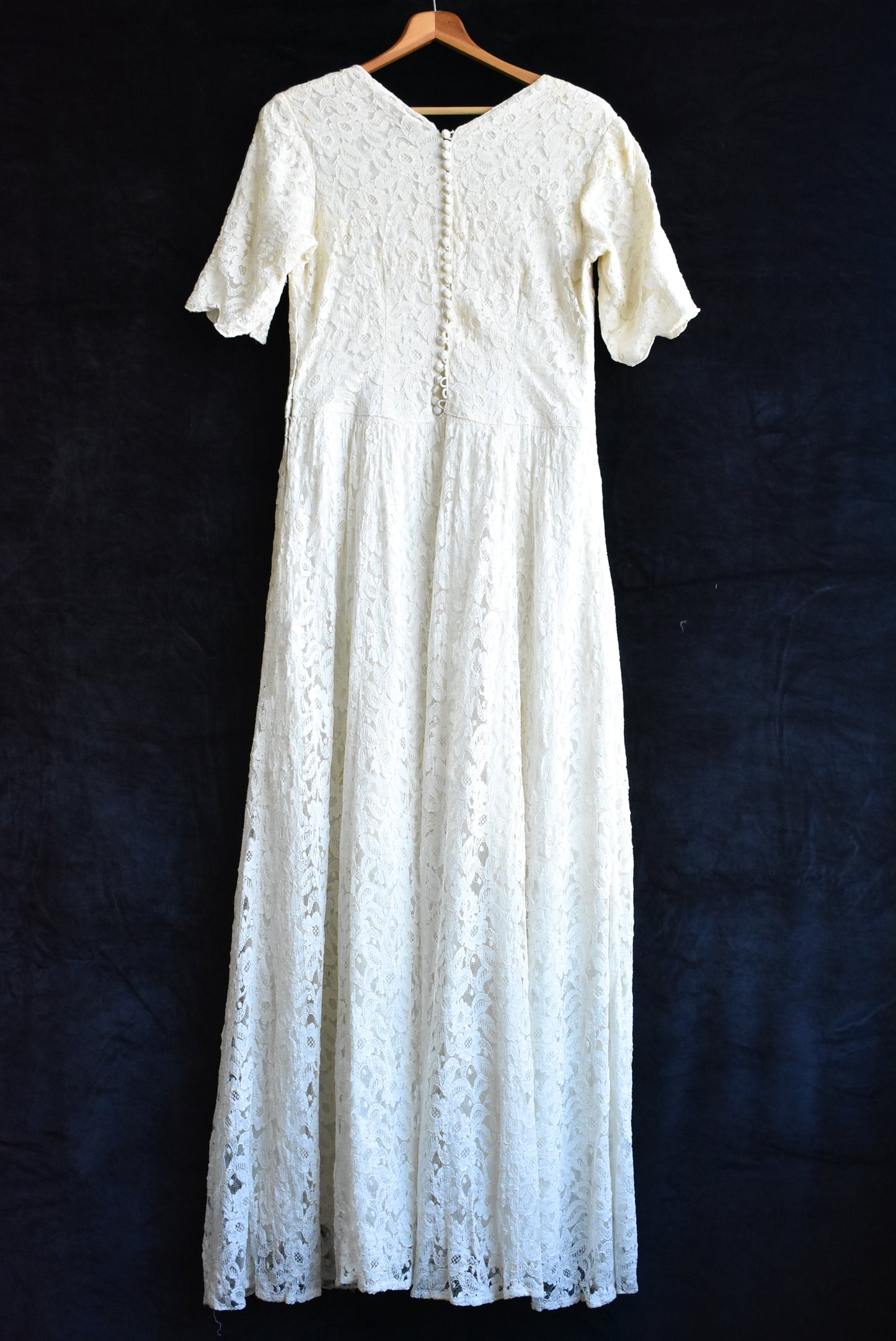 Vintage wedding dress 1940s