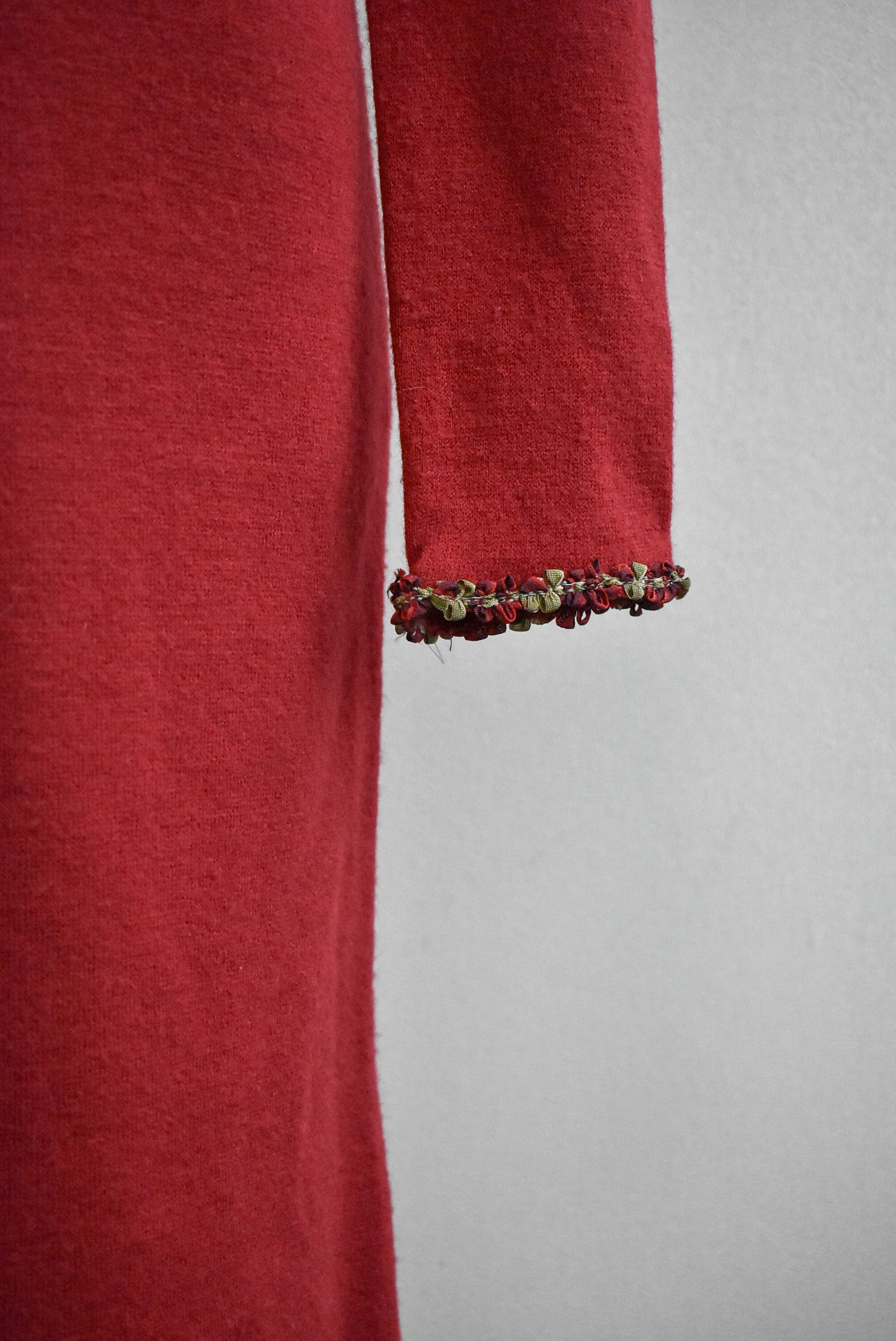 Kristen floral hem wool blend dress, size 10