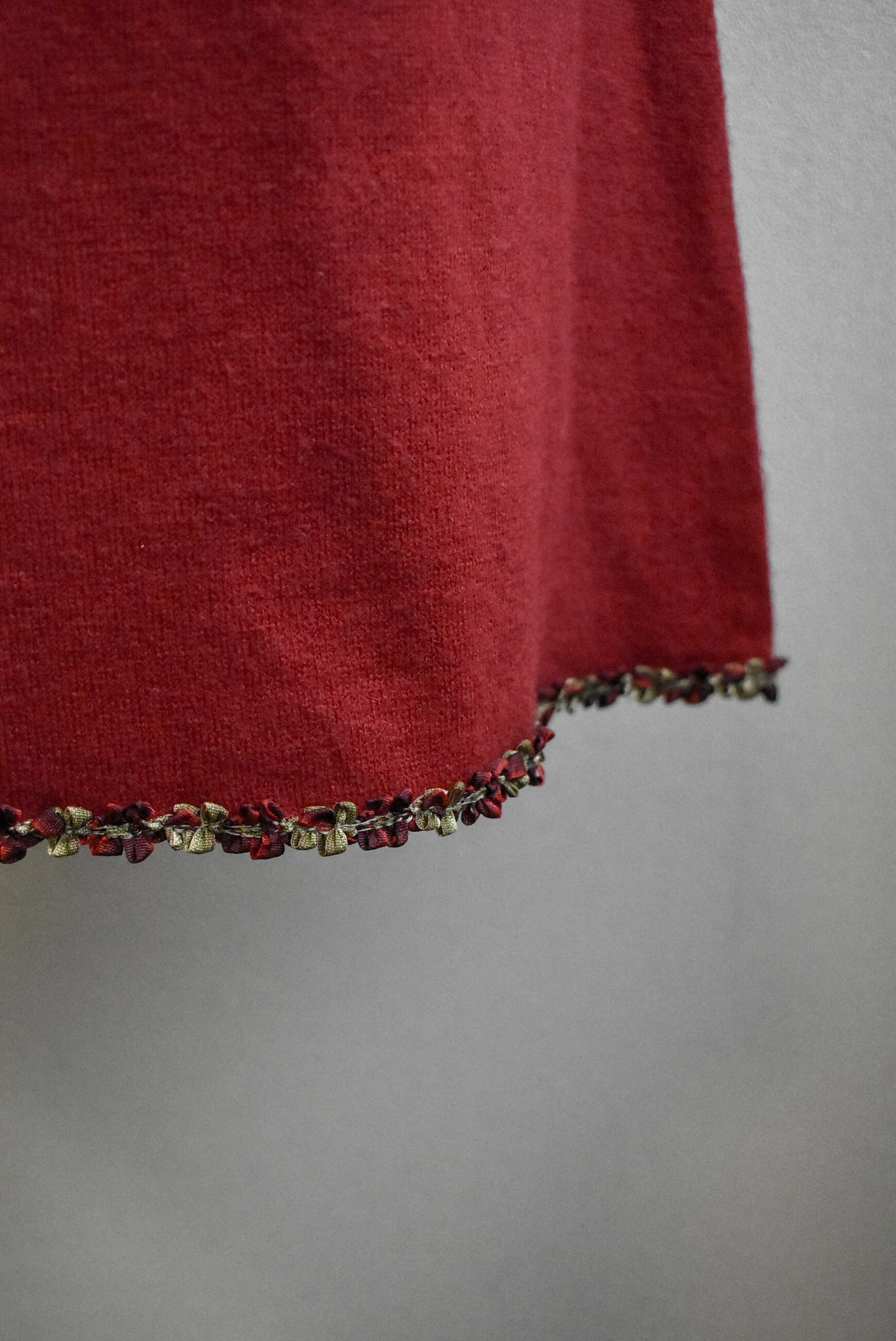 Kristen floral hem wool blend dress, size 10
