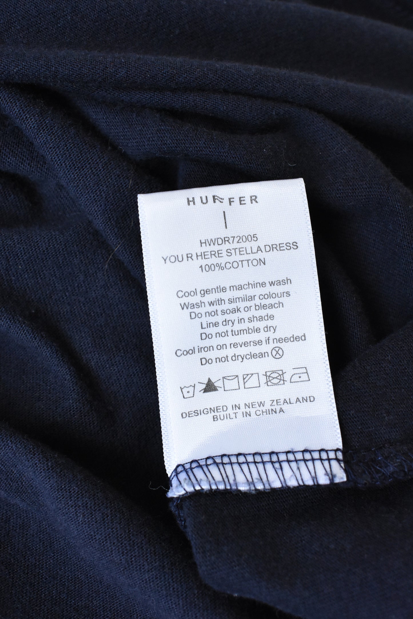 Navy Huffer tank dress, size S