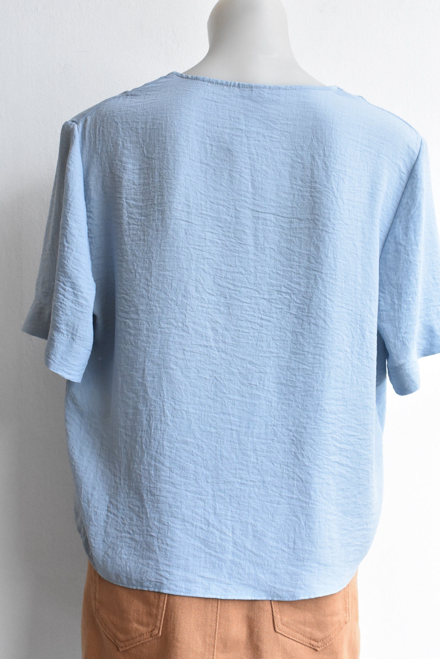 Topshop button front top, 12