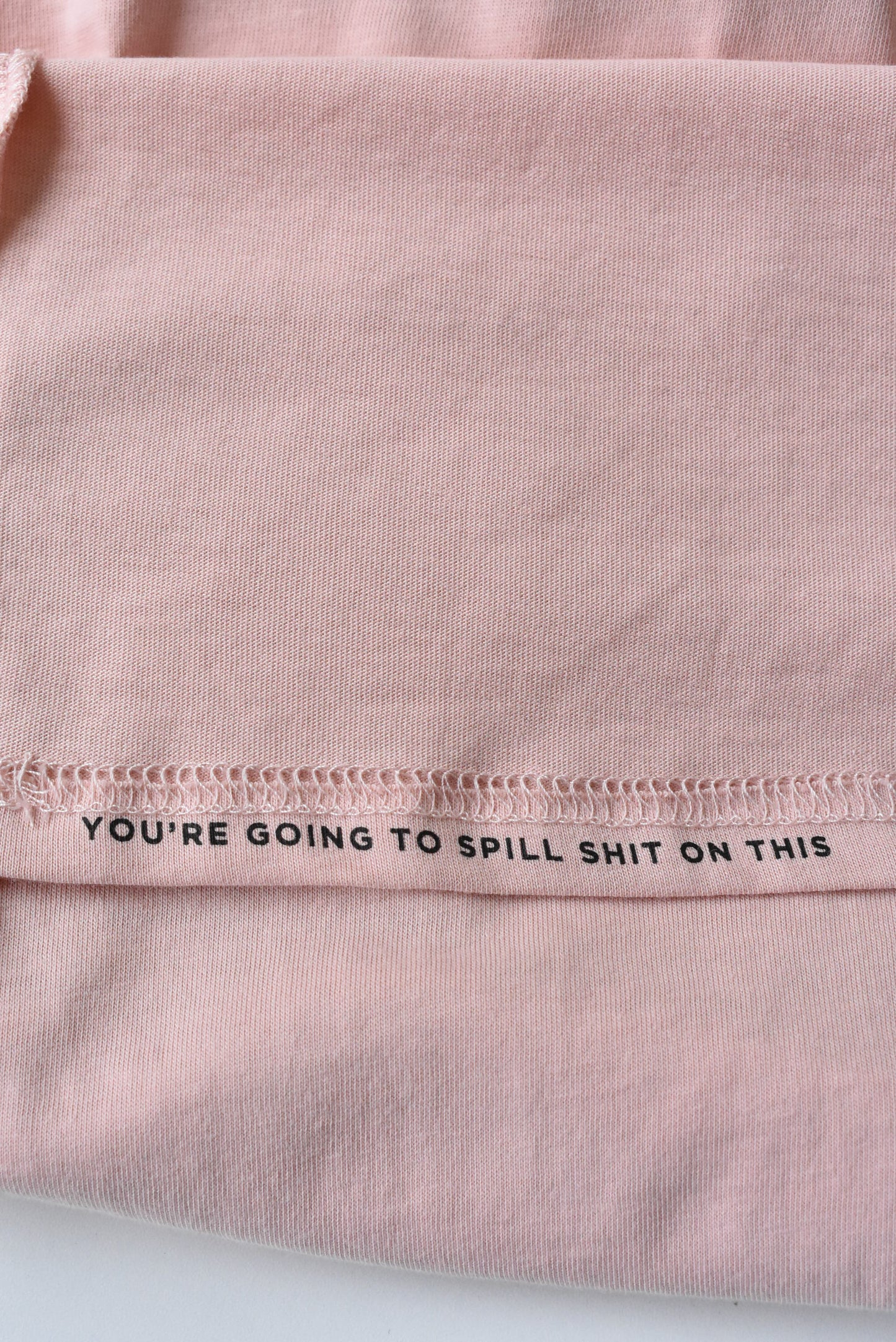 Peachy pink Huffer t-shirt, size 8