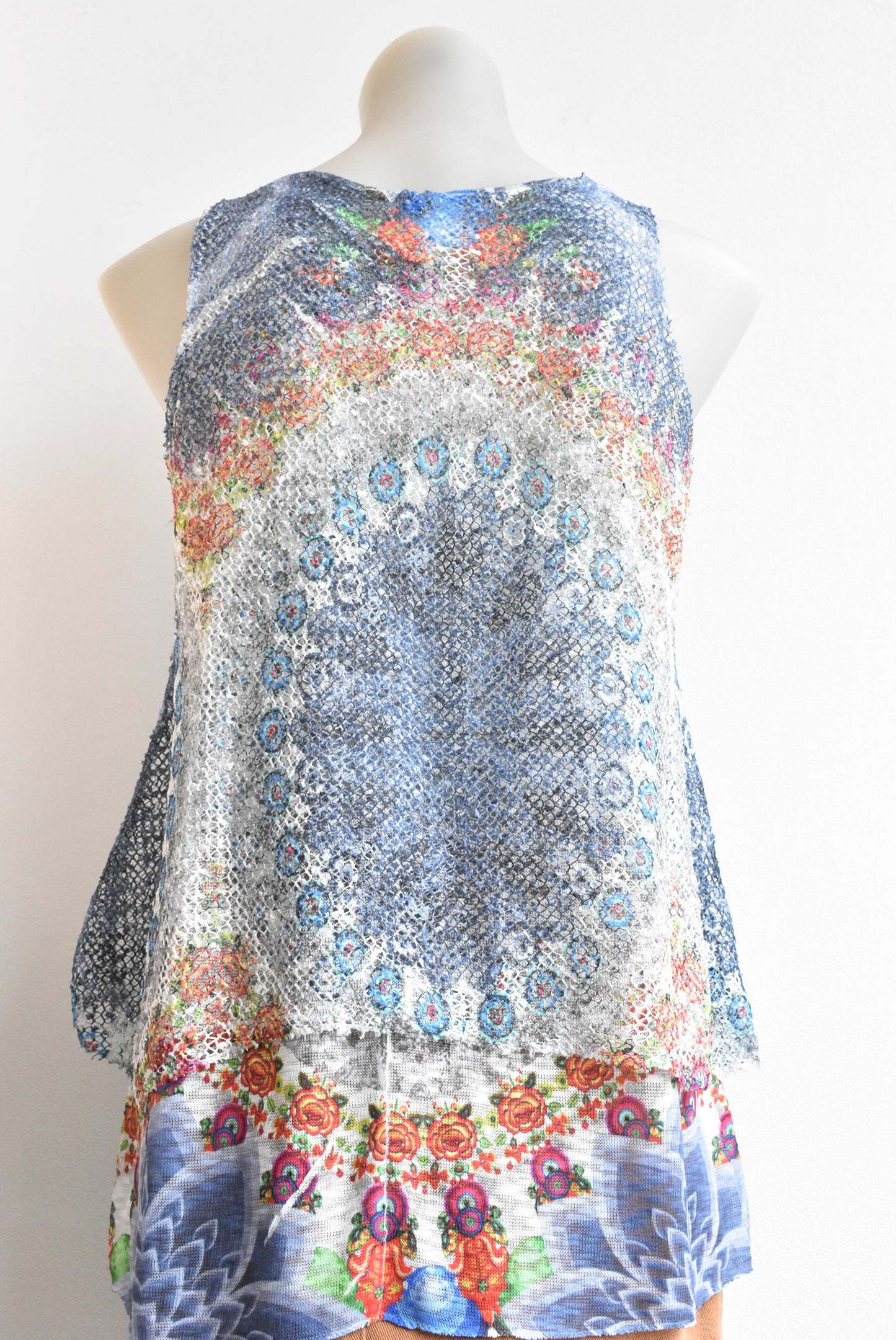 Made in Italy layered tank, S/M