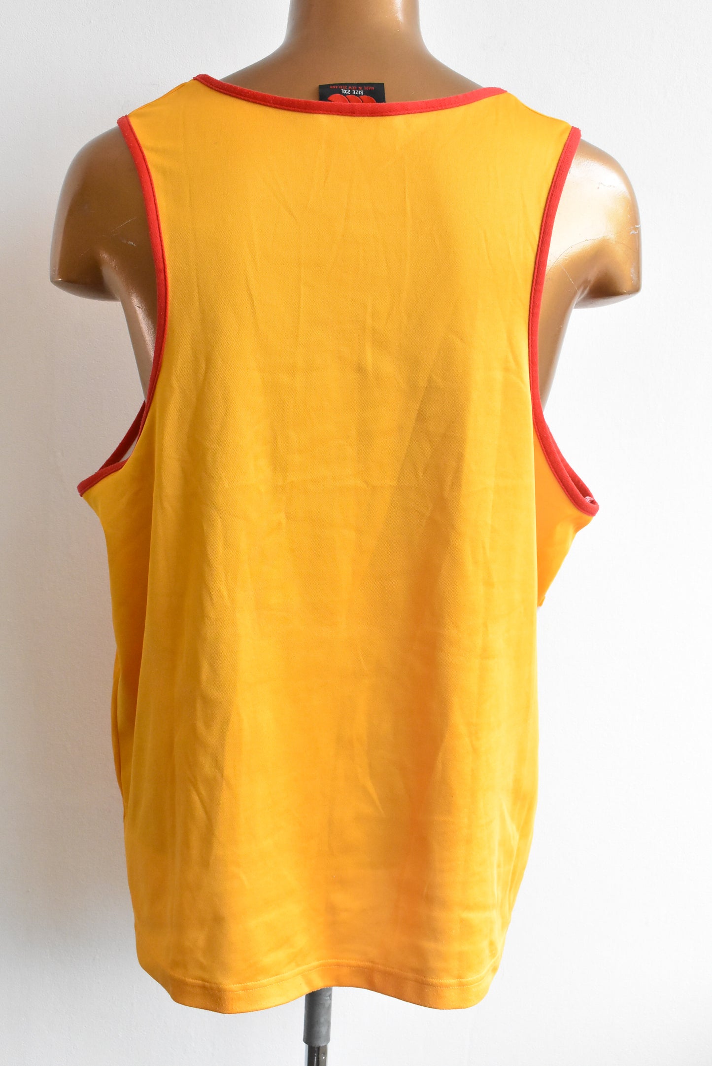 John McGlashan Burns Canterbury basketball top, size 2XL