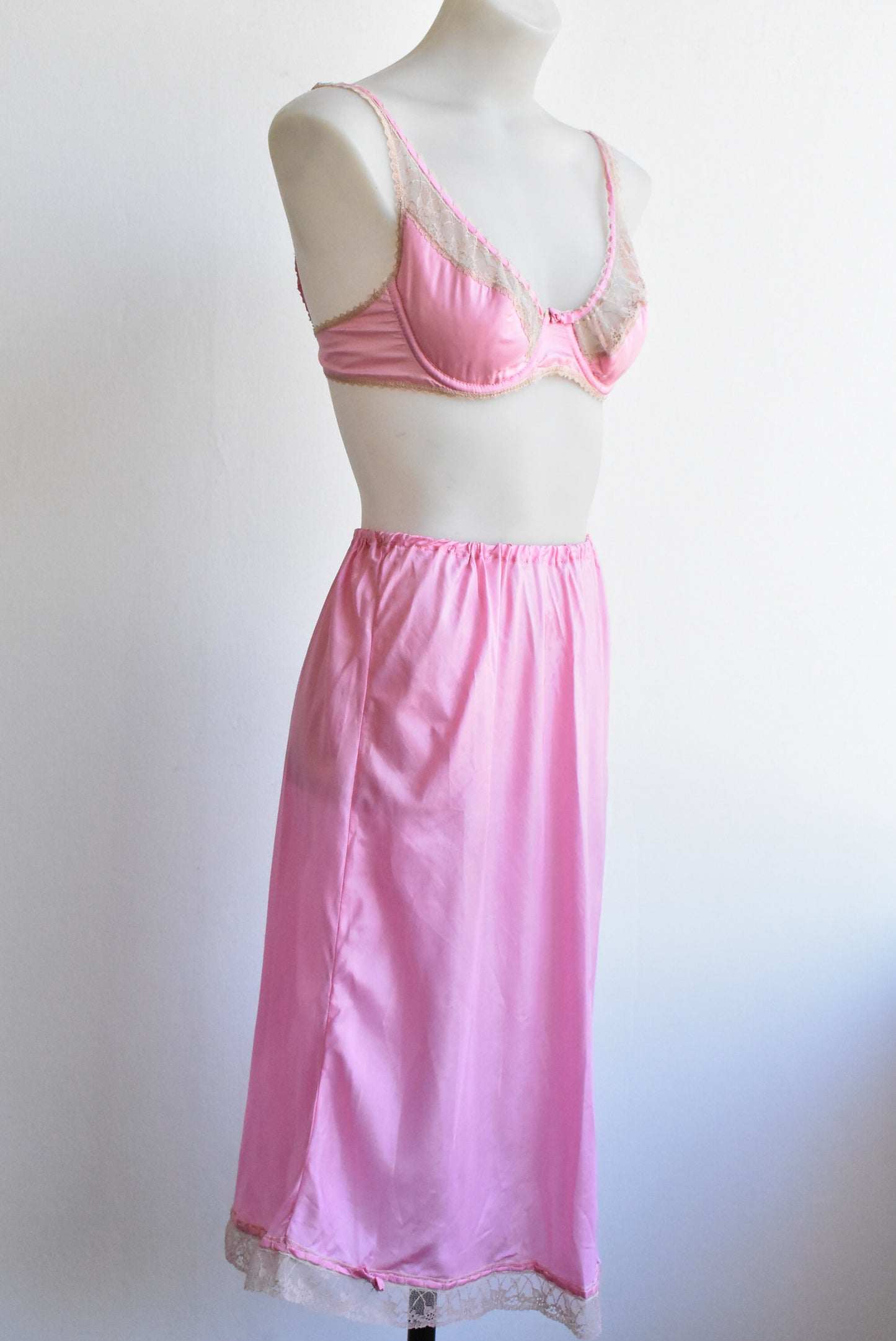 Janet Reager Silk Lingere set S