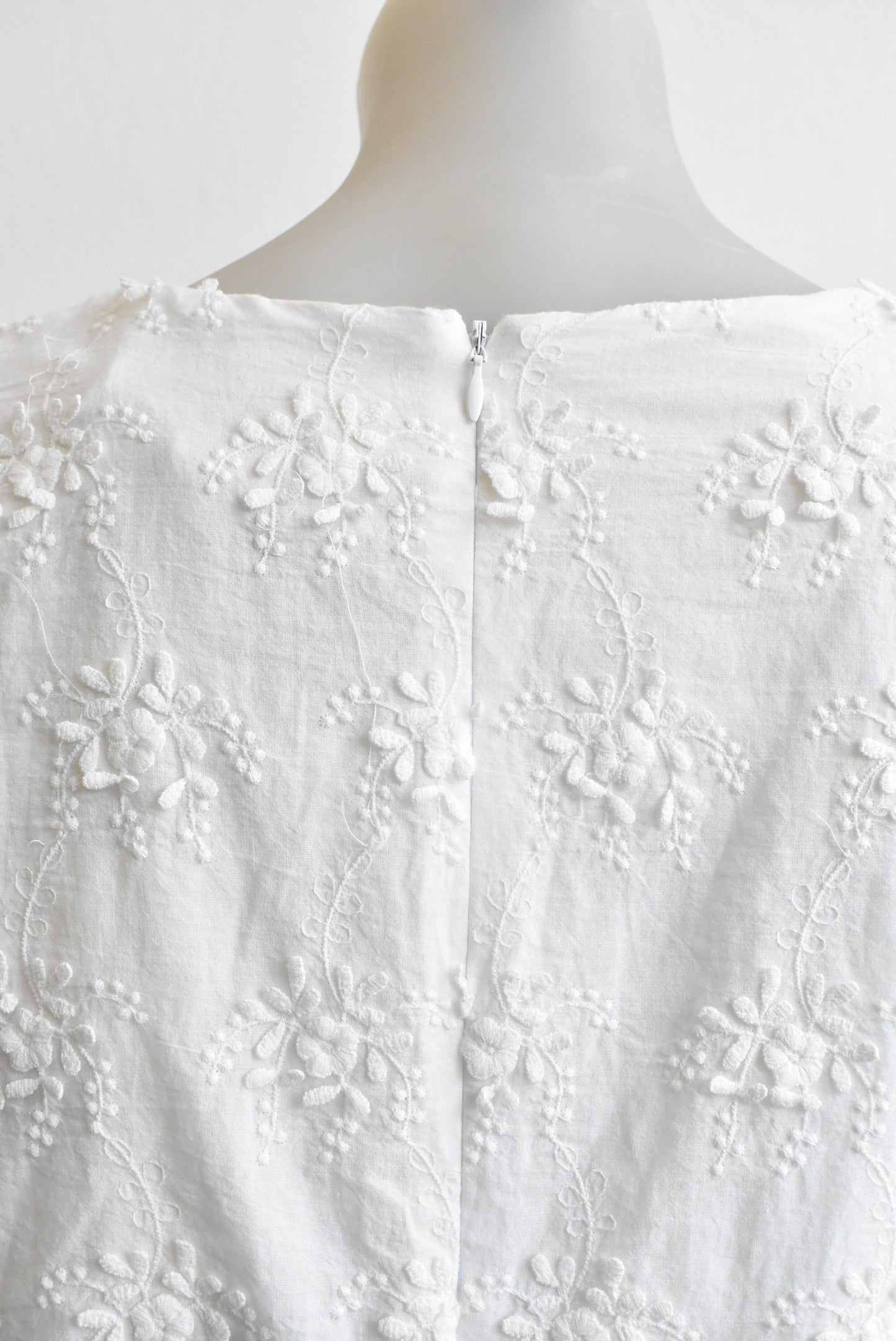 Winona white embroidered 'Grace' playsuit NEW, size S