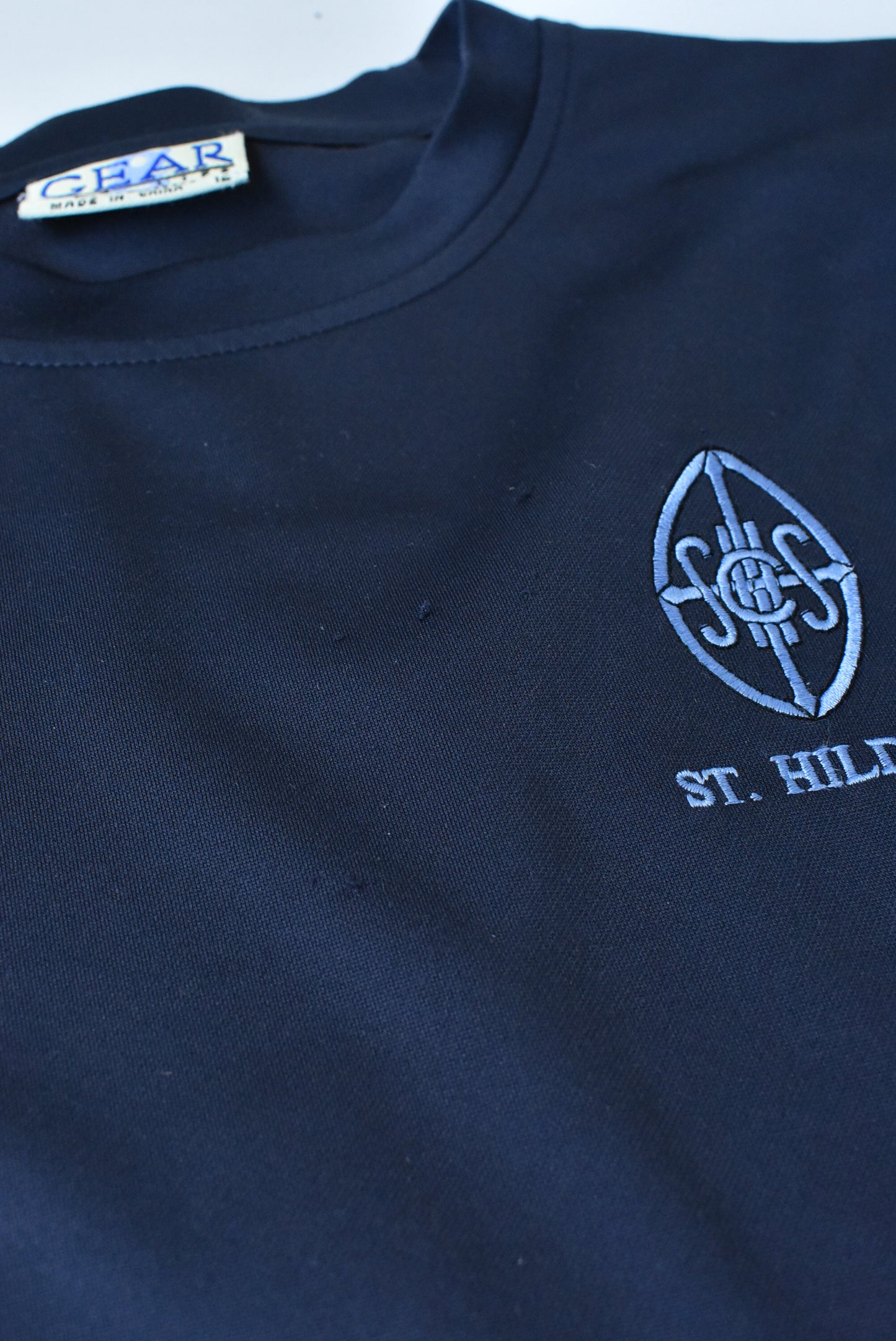 St Hilda's Collegiate Dri Gear PE t-shirt, size 12