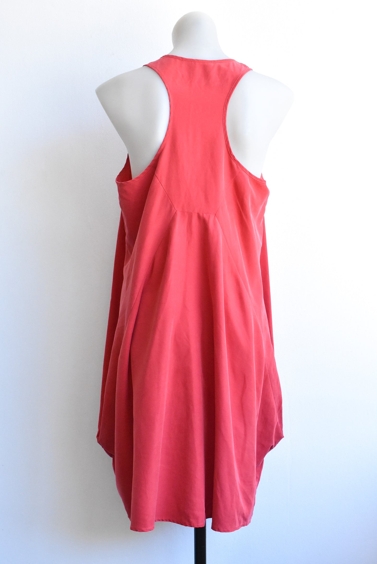 Ricochet red dress with pockets, 10