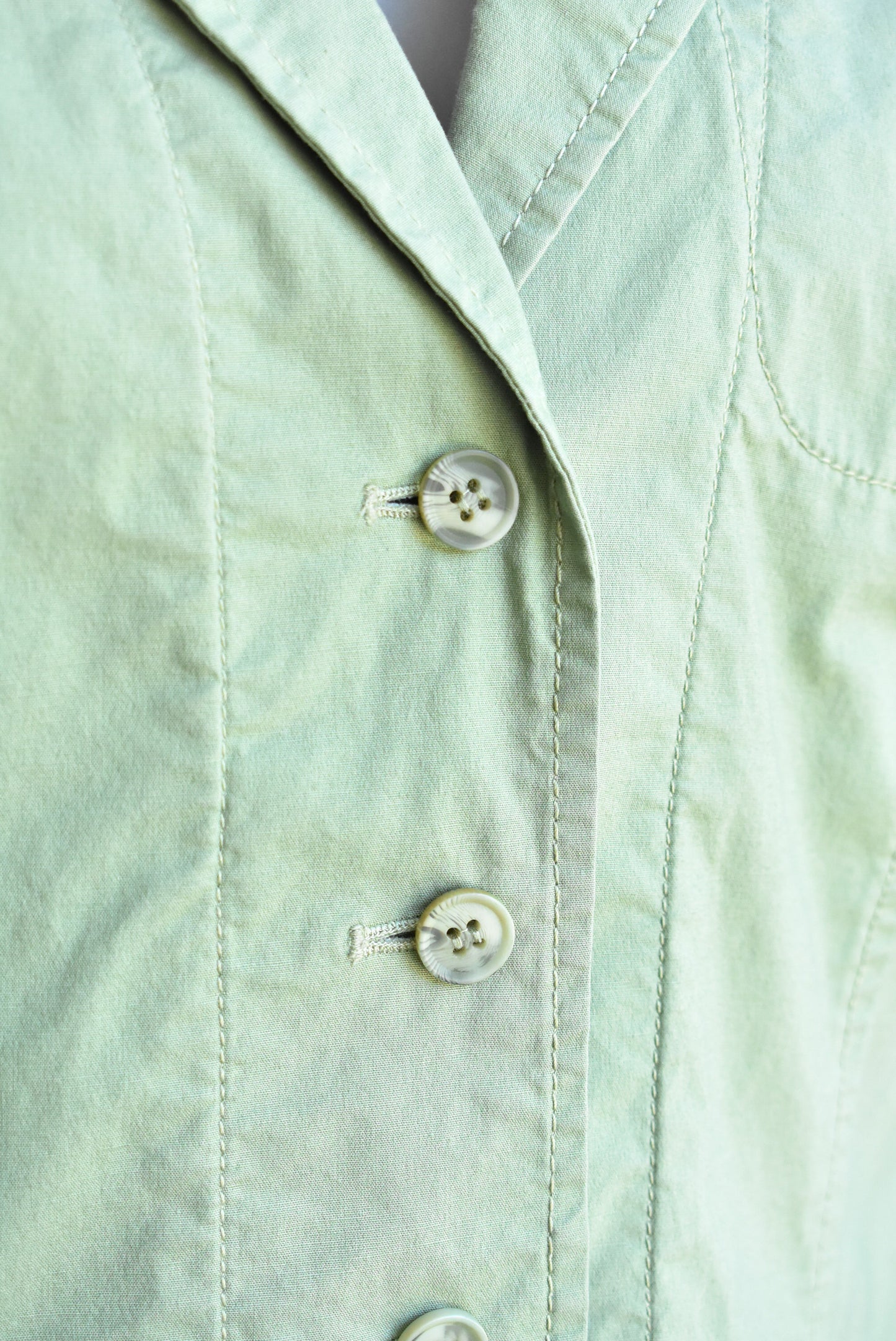 Resort green shirt/shacket, size 12