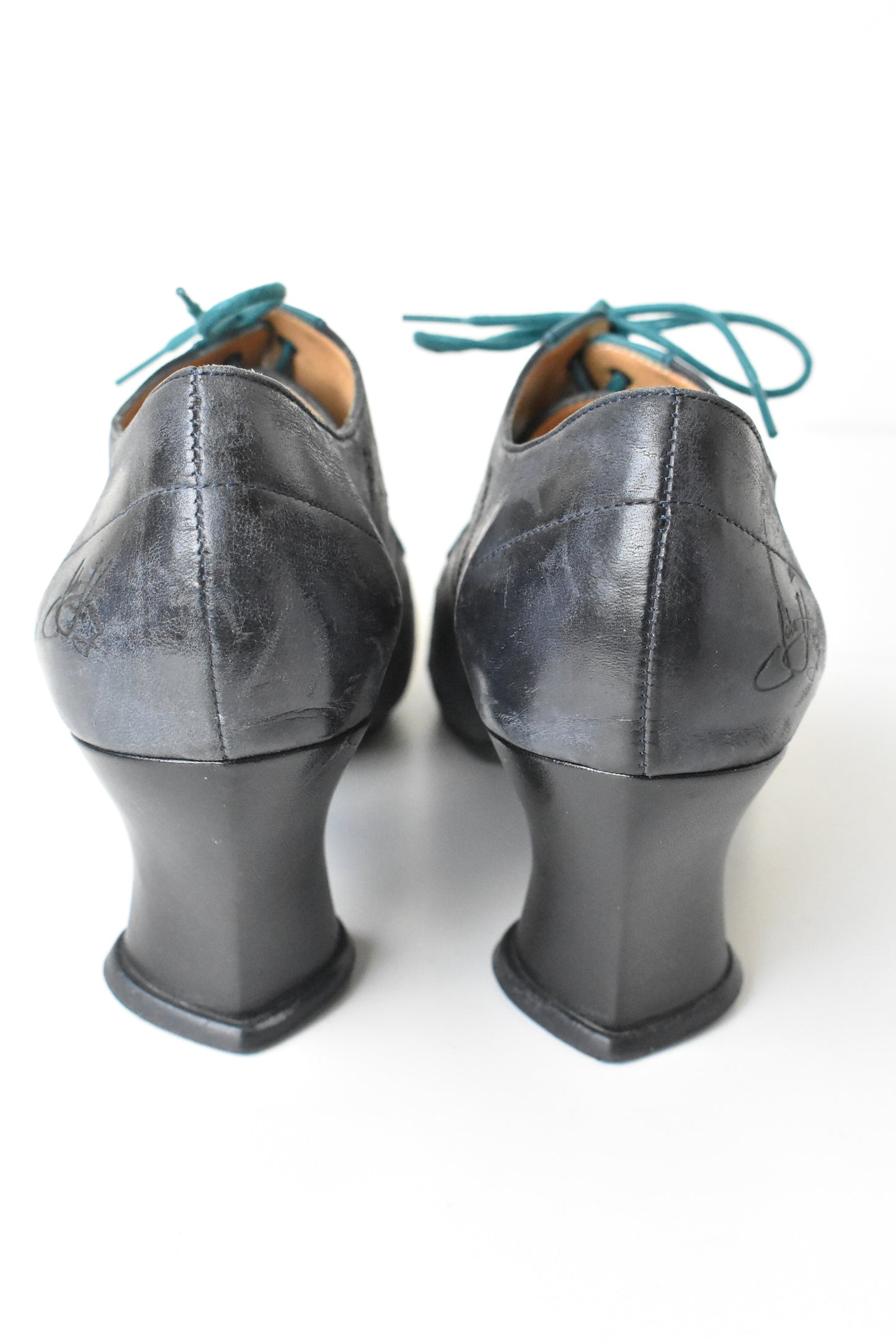 John Fluevog feel the love heels, 8.5