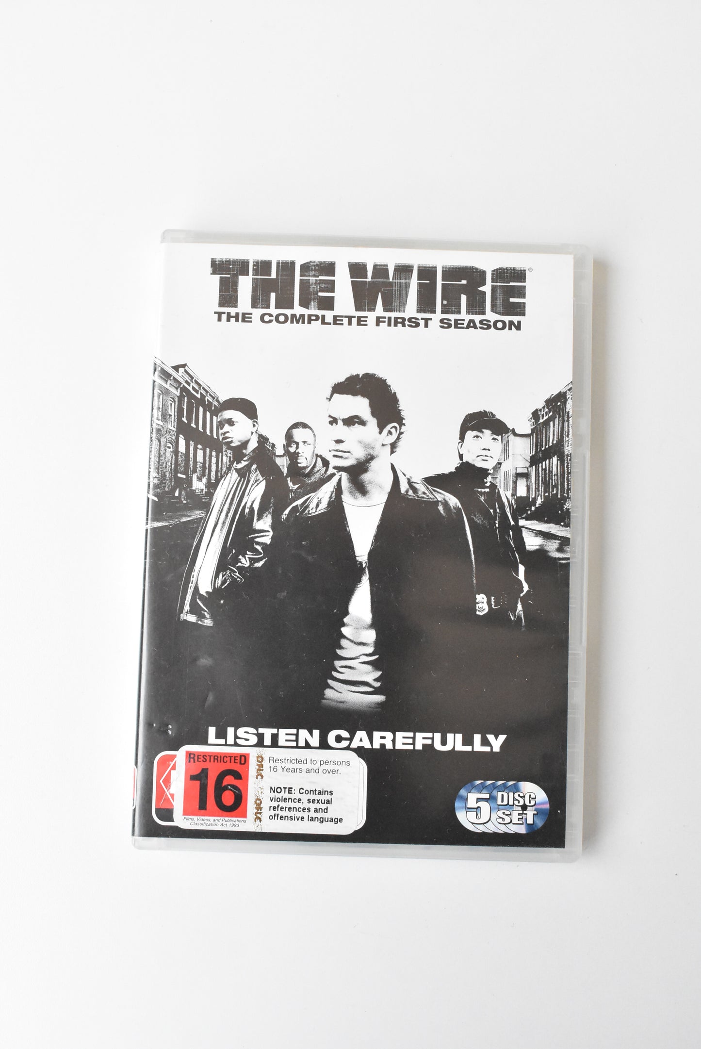 The Wire 5 disc DVD set