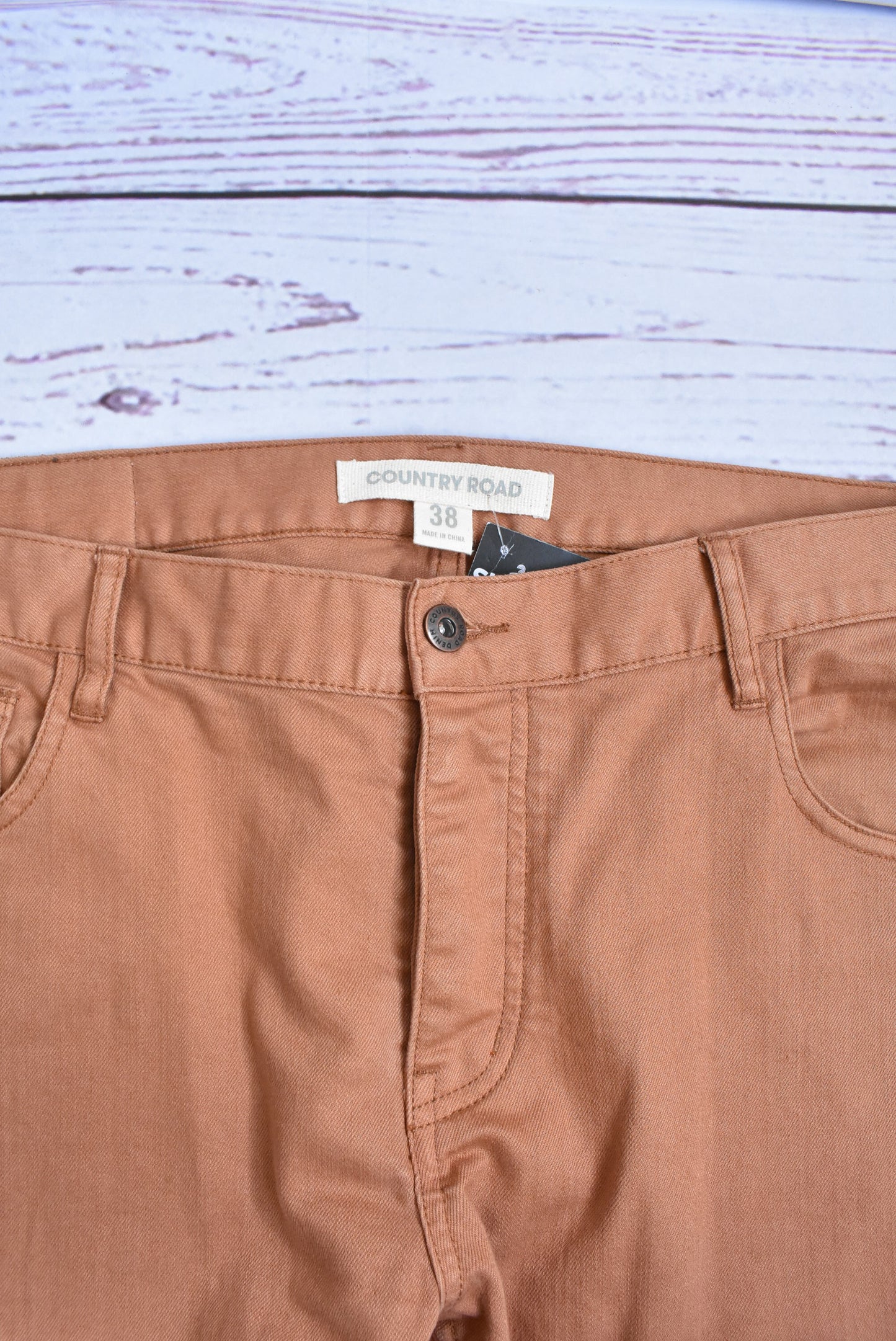 Men's Country Road ochre jeans, size 38