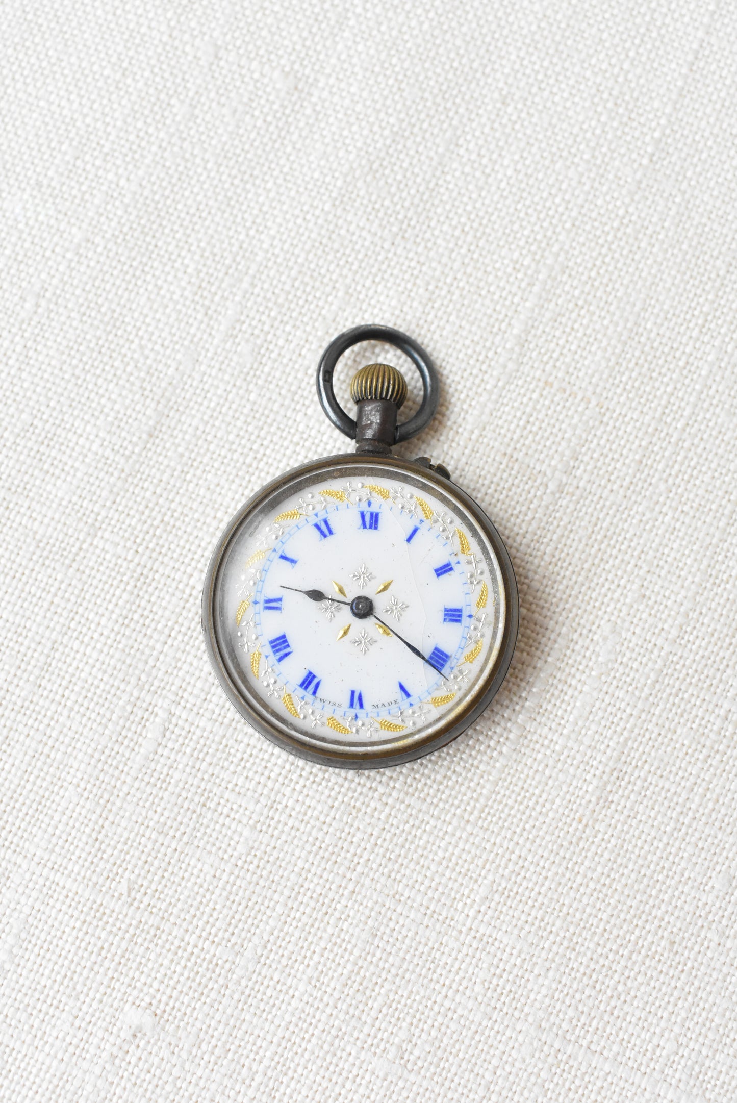 Vintage ladies Swiss made pocket watch c 1914