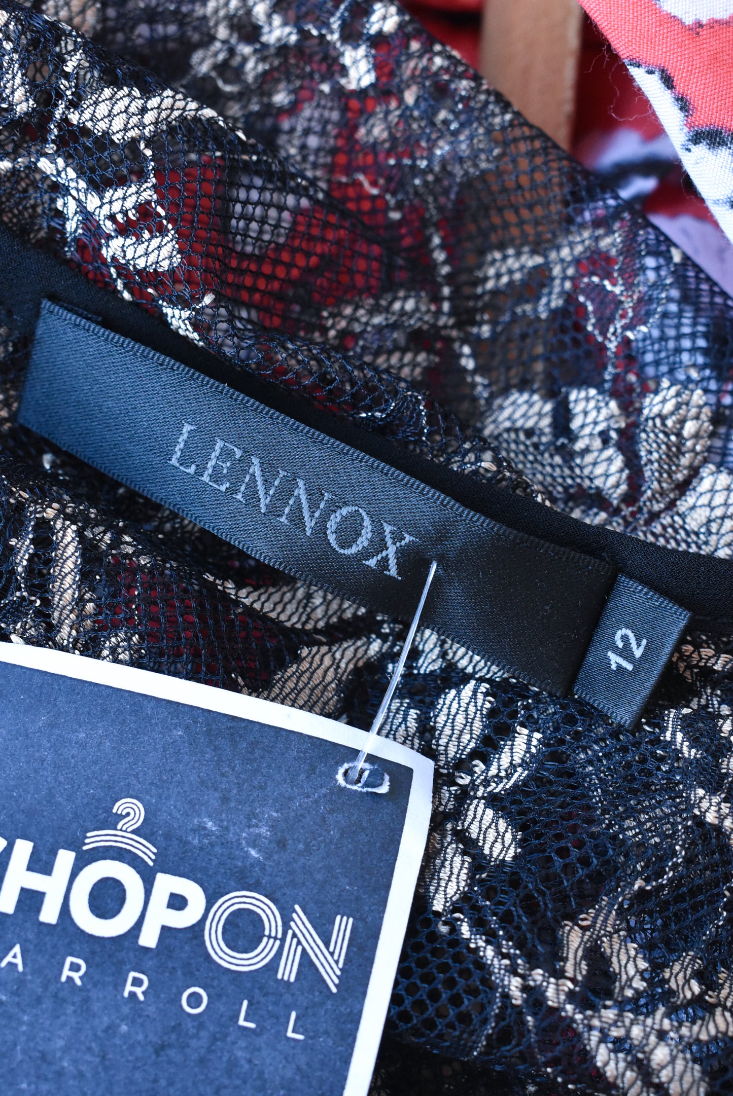 Lennox sheer top, 12 Made in NZ