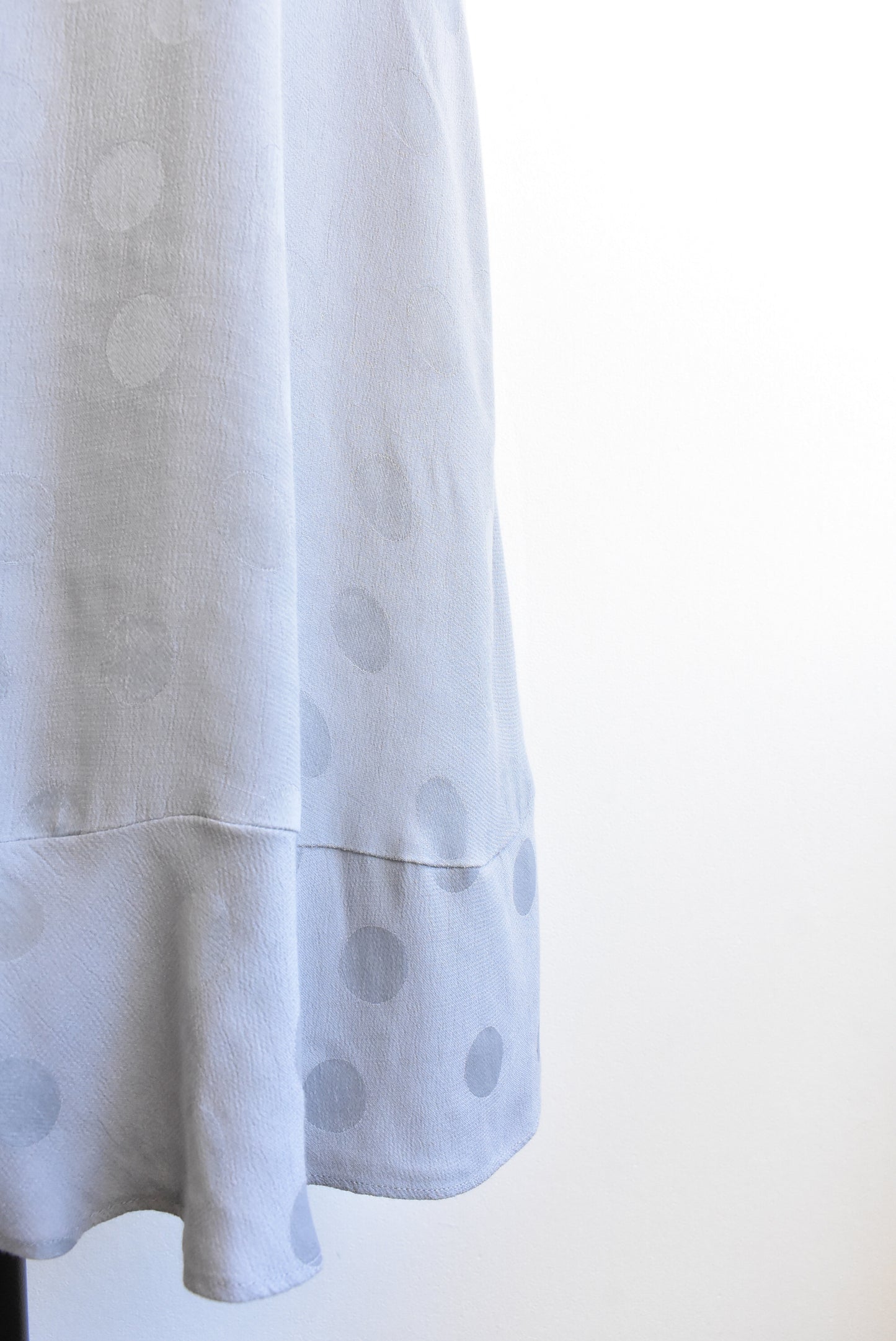 NEW Next silvery grey polka dot dress, size 12