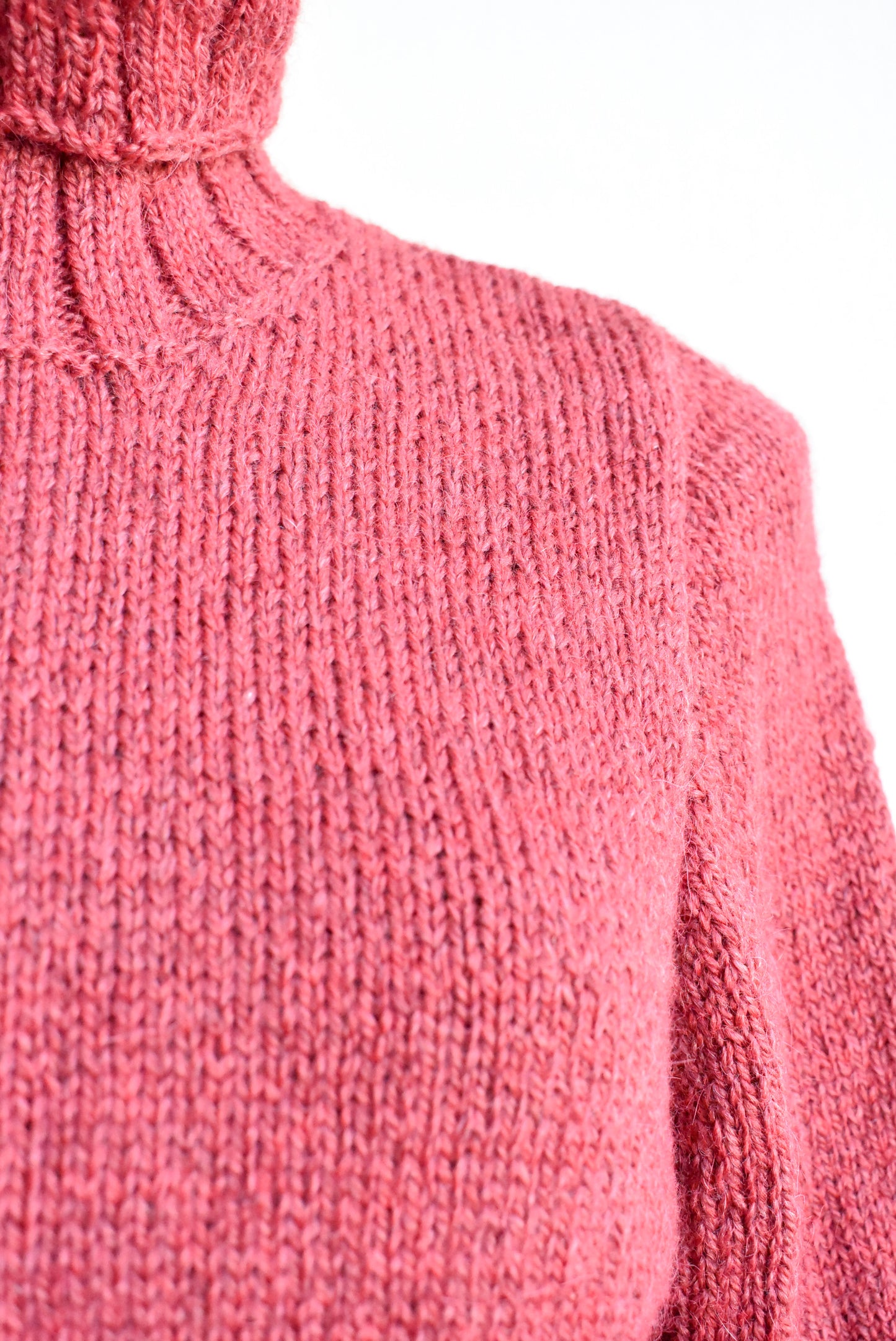 Gorgeous handmade turtle neck jumper, S/M