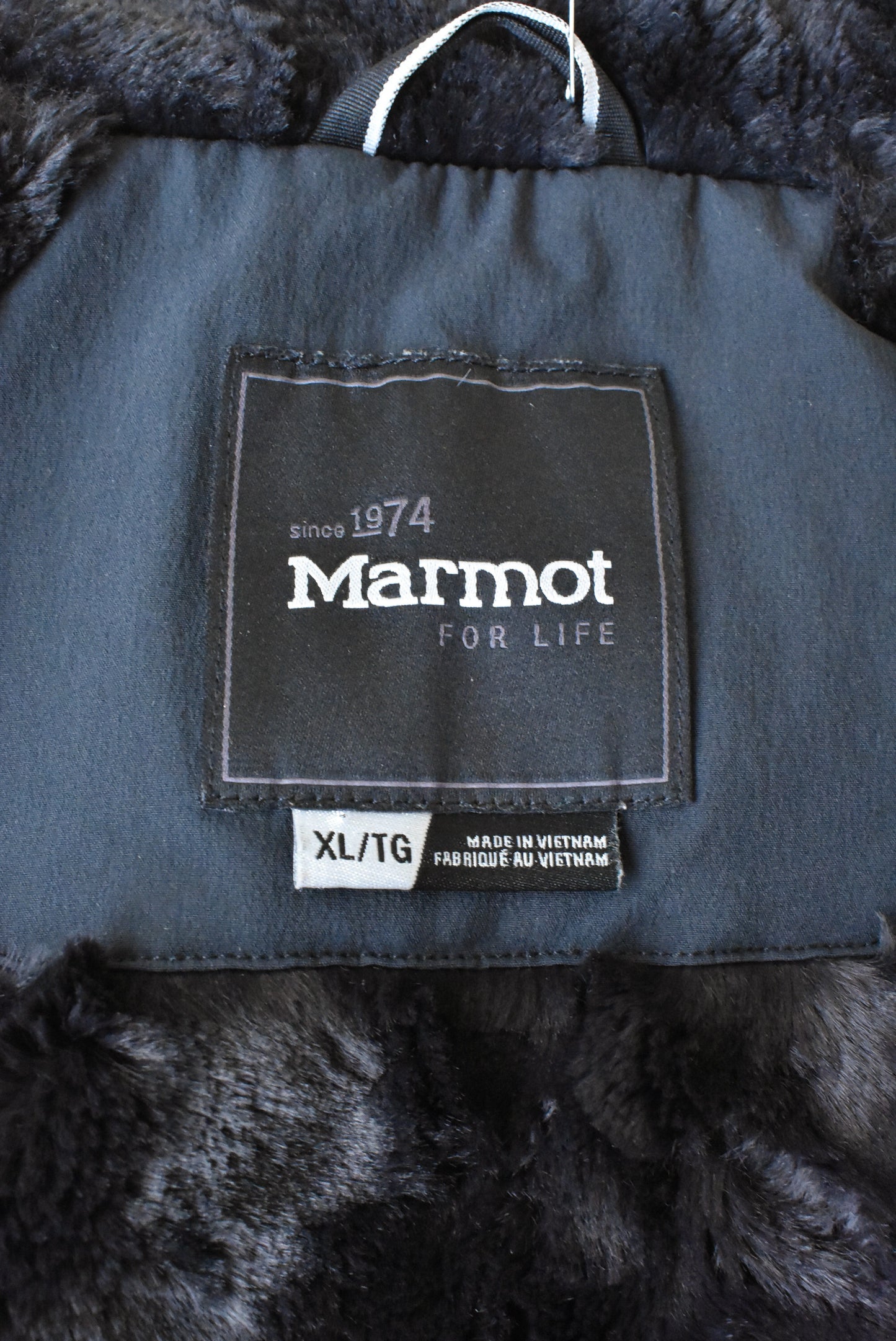 Marmot hooded jacket, size XL