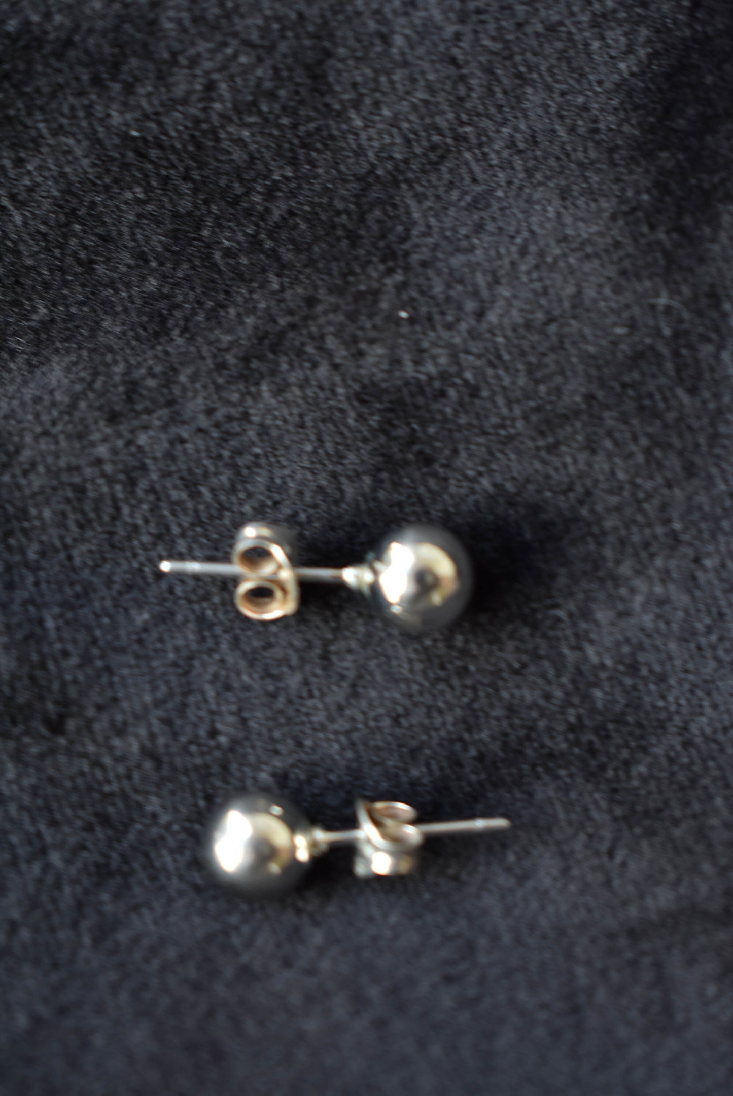 Sterling silver stud earrings