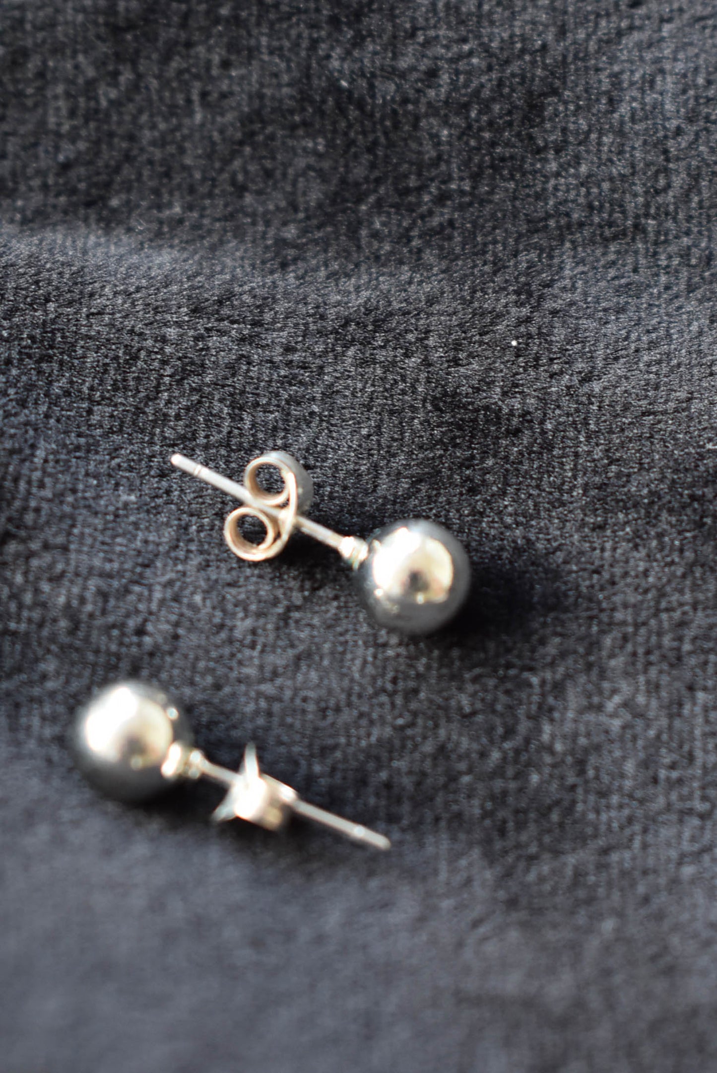 Sterling silver stud earrings