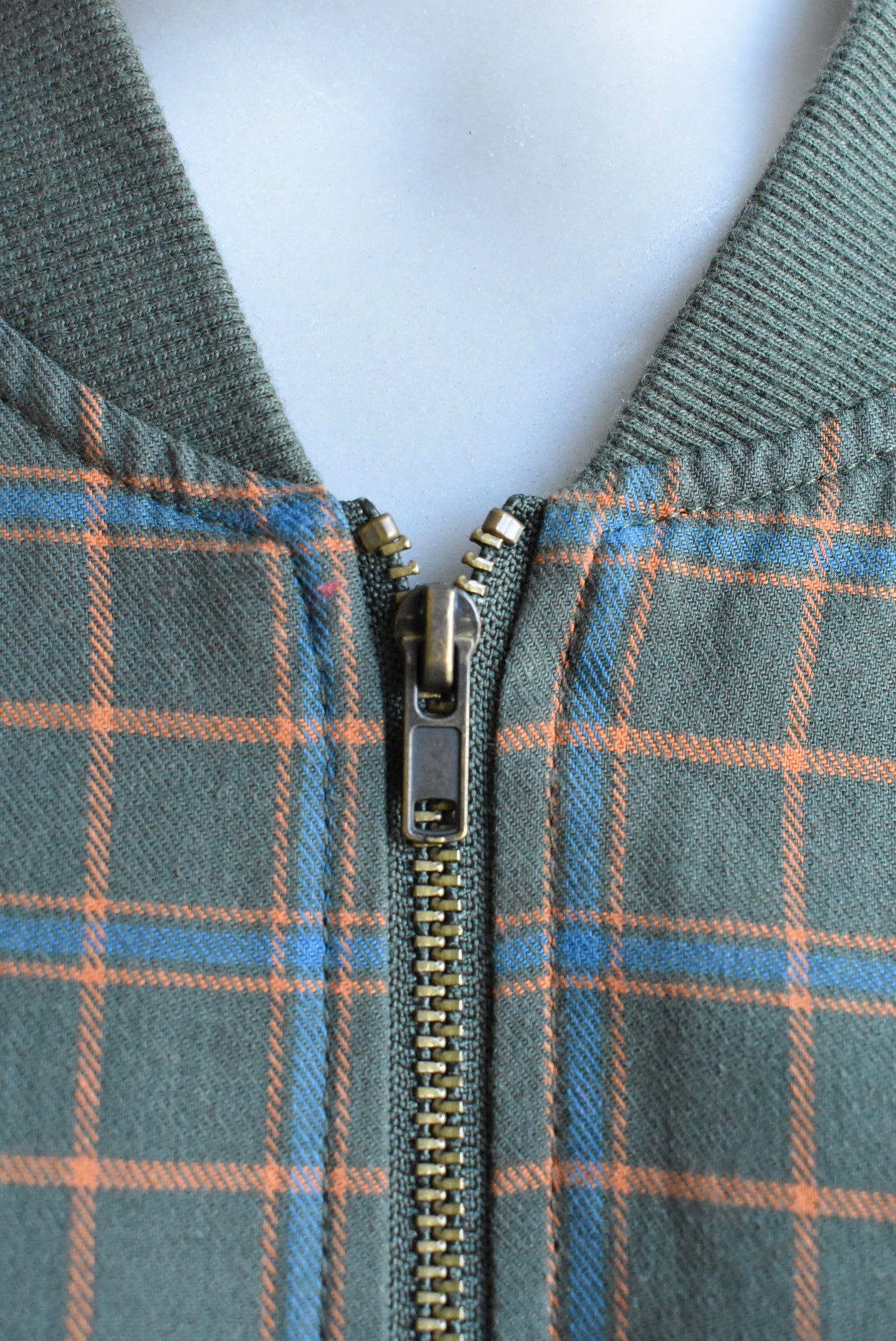 Princess Highway jacket checked green/orange/blue, size S