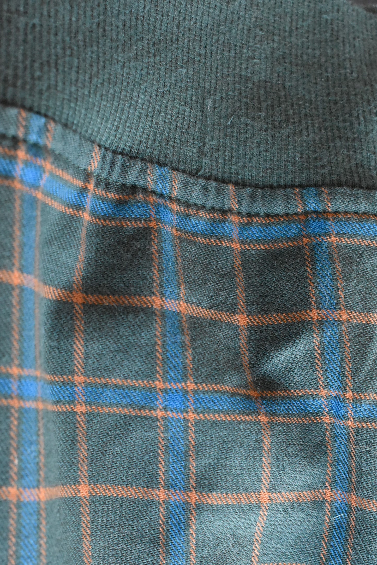 Princess Highway jacket checked green/orange/blue, size S