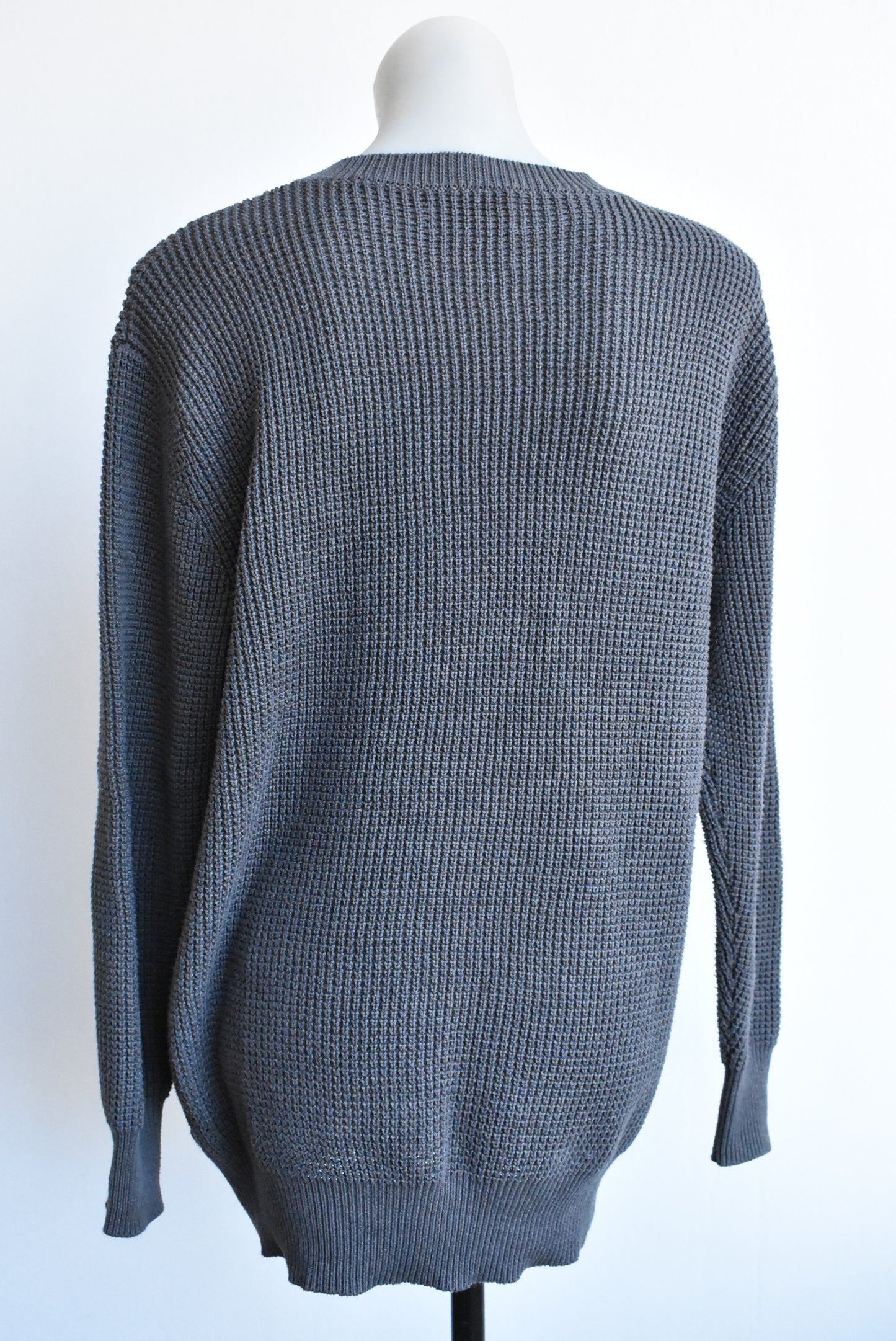 Park grey knitted jumper, size M