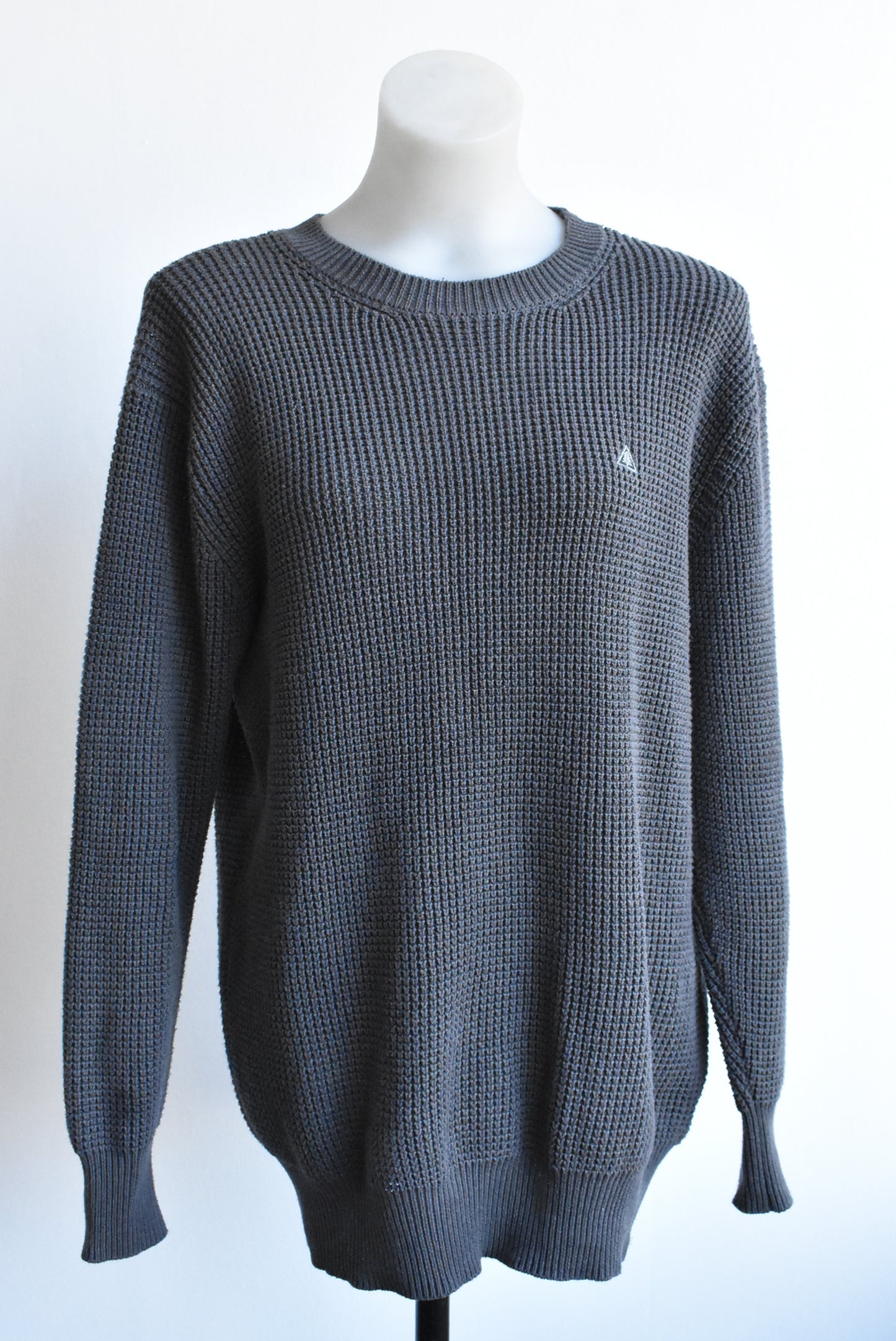 Park grey knitted jumper, size M