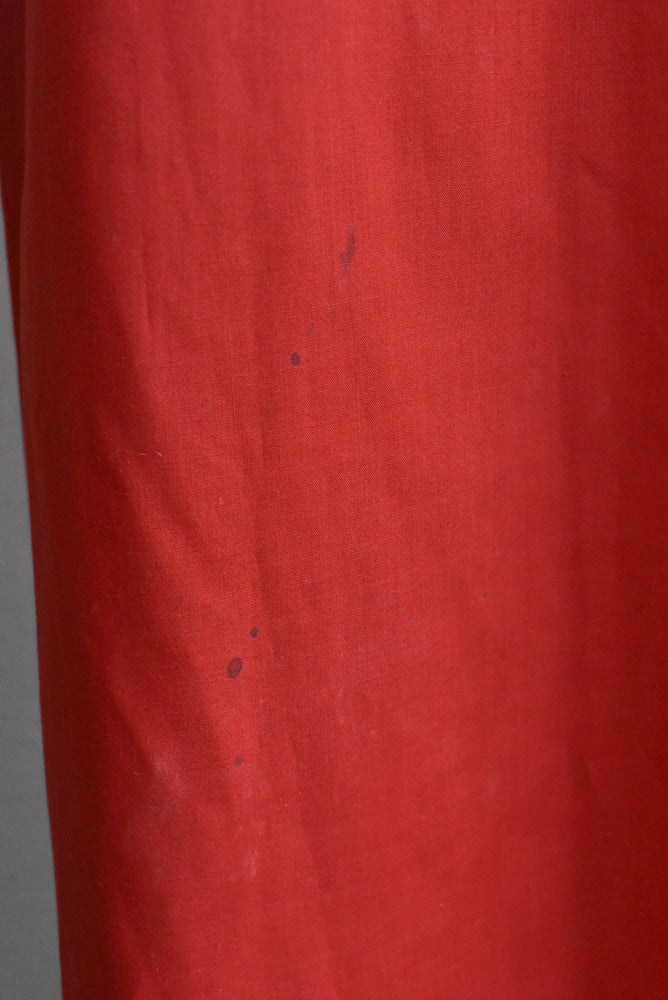 Billimoria Bros red and white Fijian dress