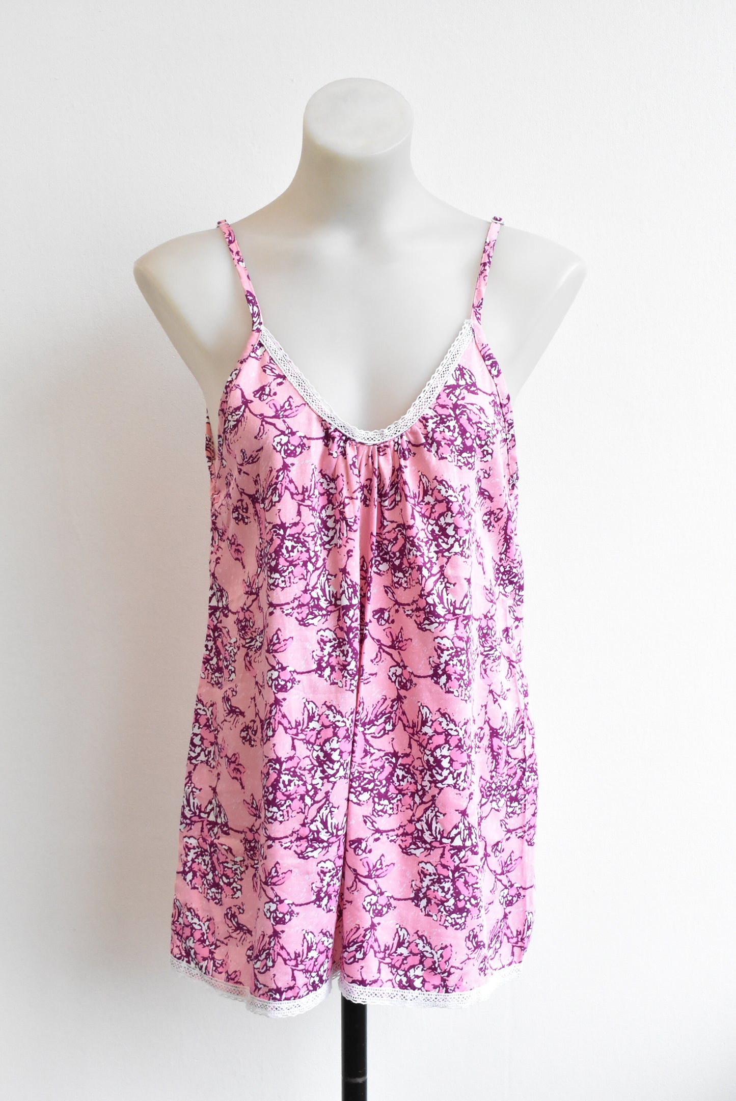Baksana strappy cotton top, L