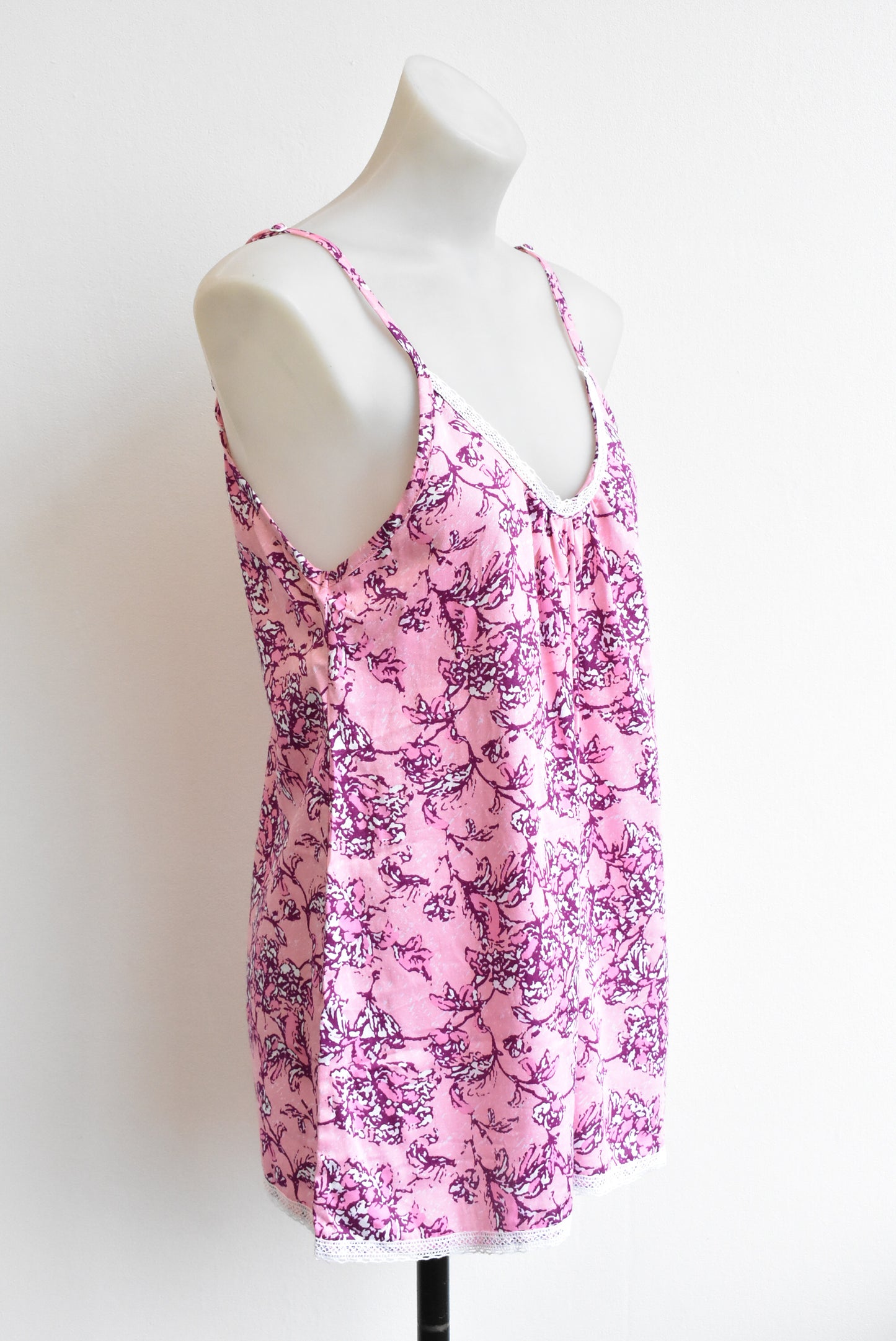 Baksana strappy cotton top, L