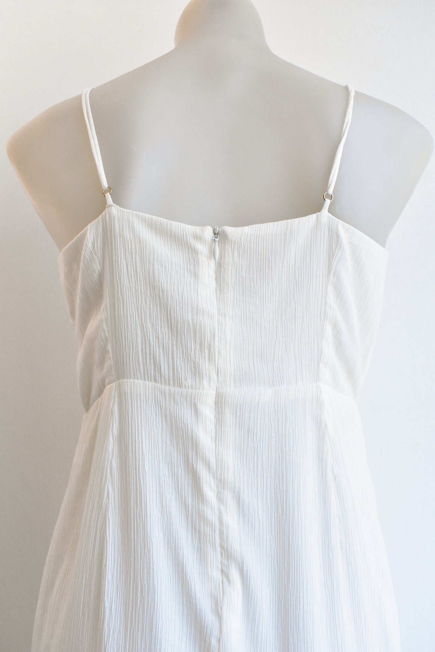 Winona white cut out maxi dress, size M