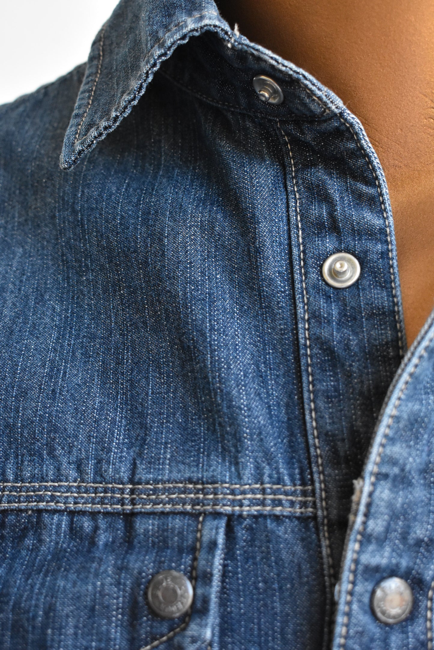Blue Harbour denim shirt, size S
