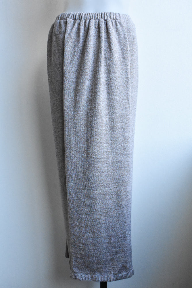 Trish Gregory wool two piece, skirt and oversized cardigan