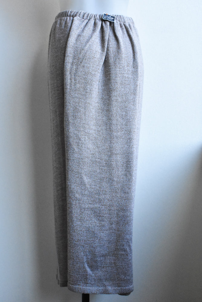 Trish Gregory wool two piece, skirt and oversized cardigan